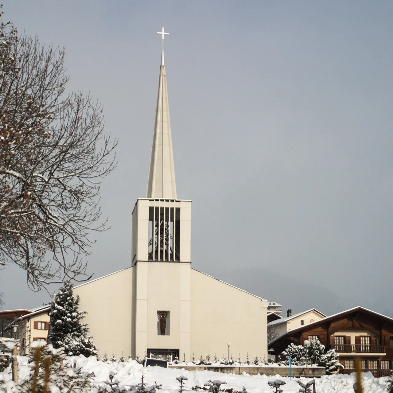 Photo showing: Dorfkirche von Verbier (VS)