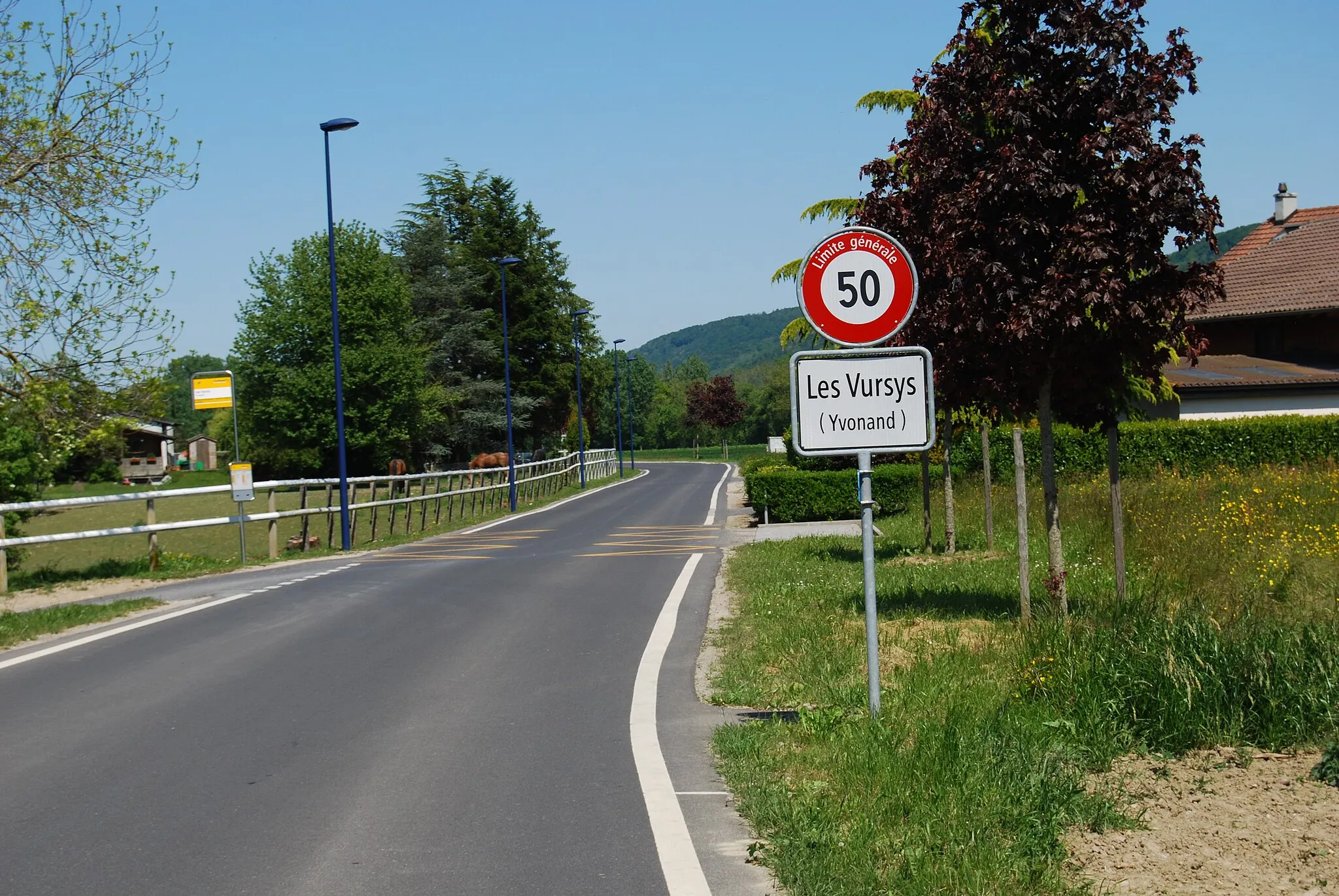 Photo showing: Les Vursys, municipality Yvonand, canton of Vaud, Switzerland