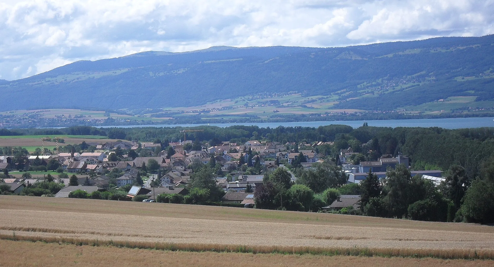 Photo showing: Vue d'Yvonand