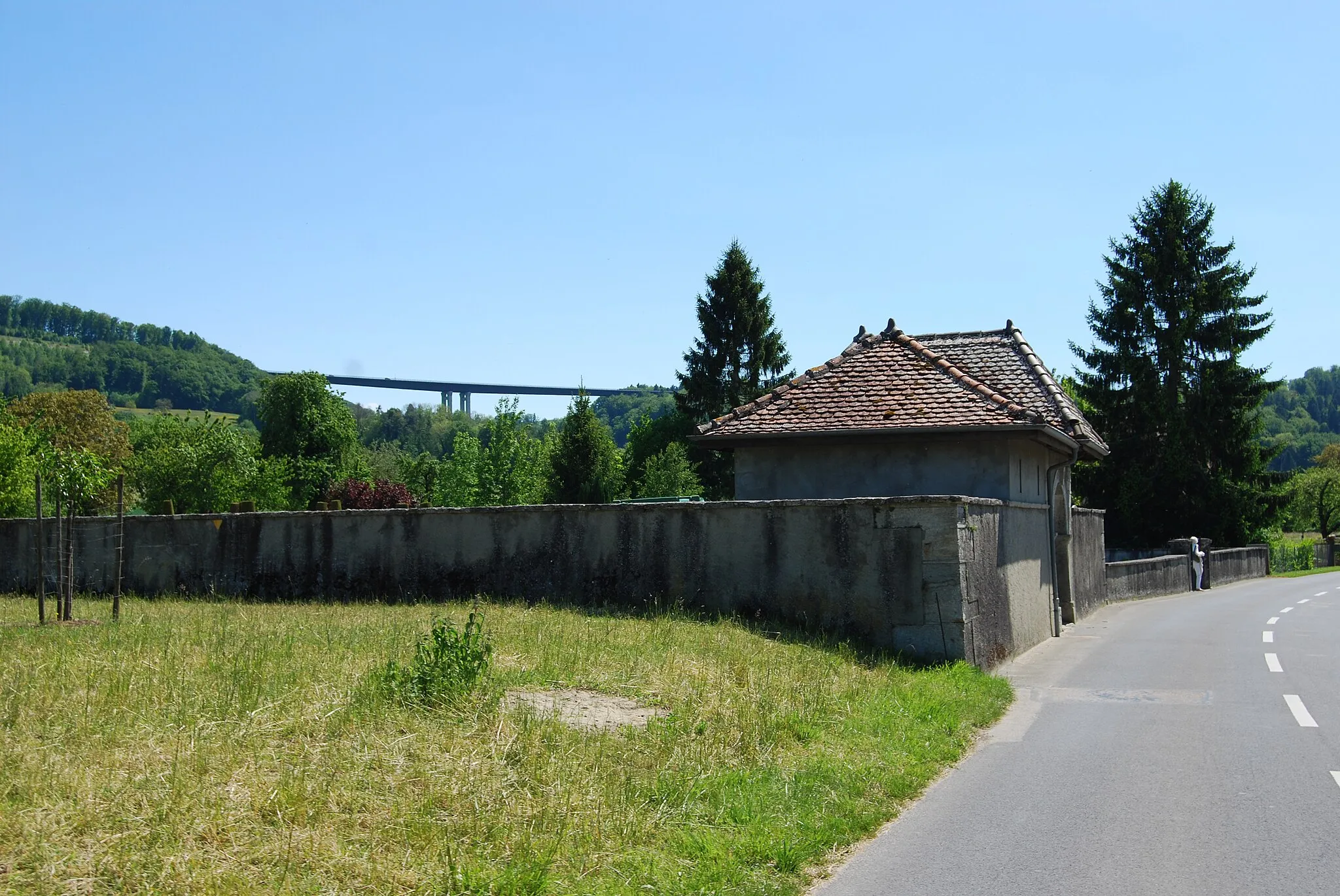 Photo showing: Cemetery of Yvonand, canton of Vaud, Switzerland