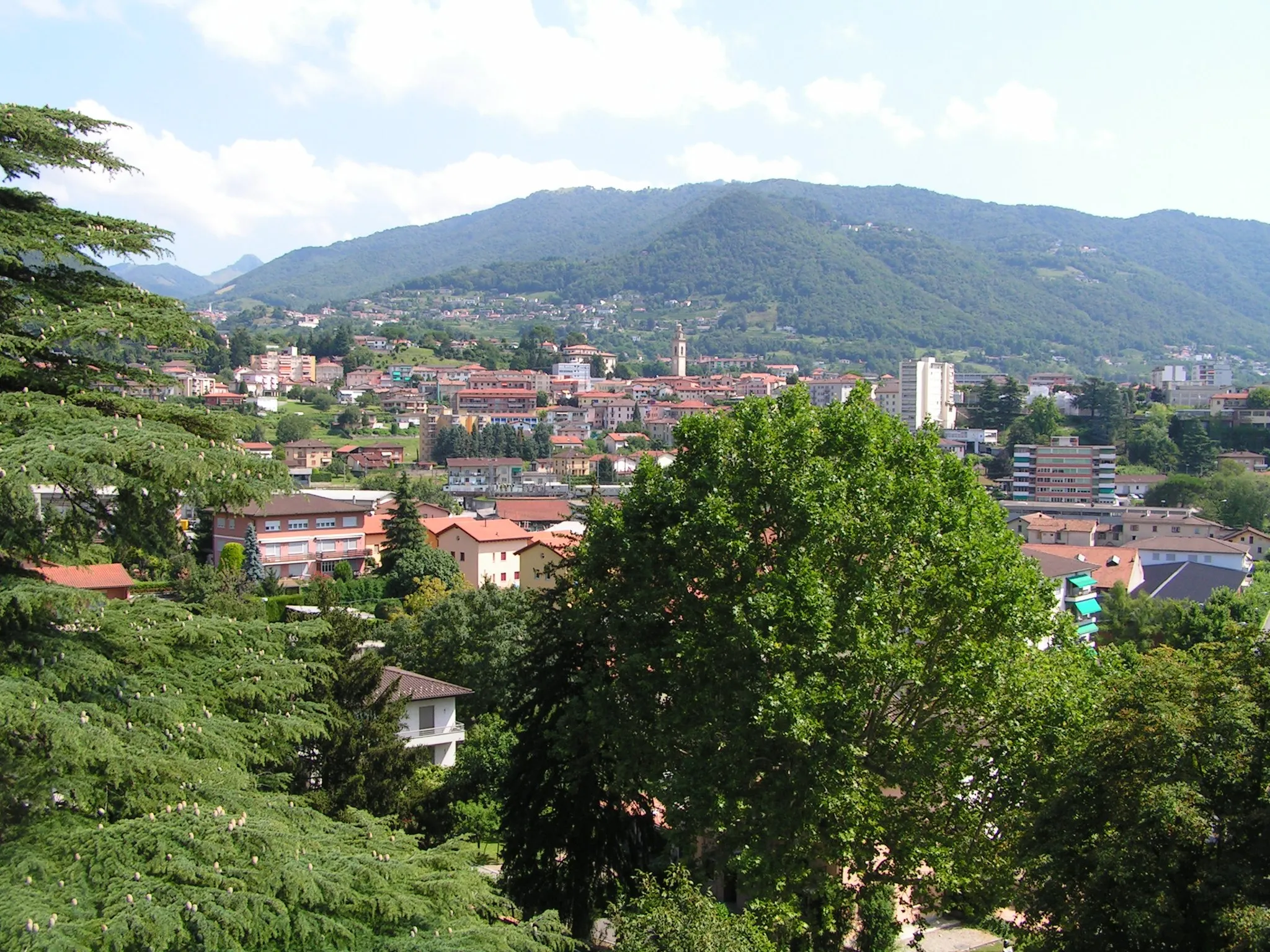 Photo showing: Vista di Balerna