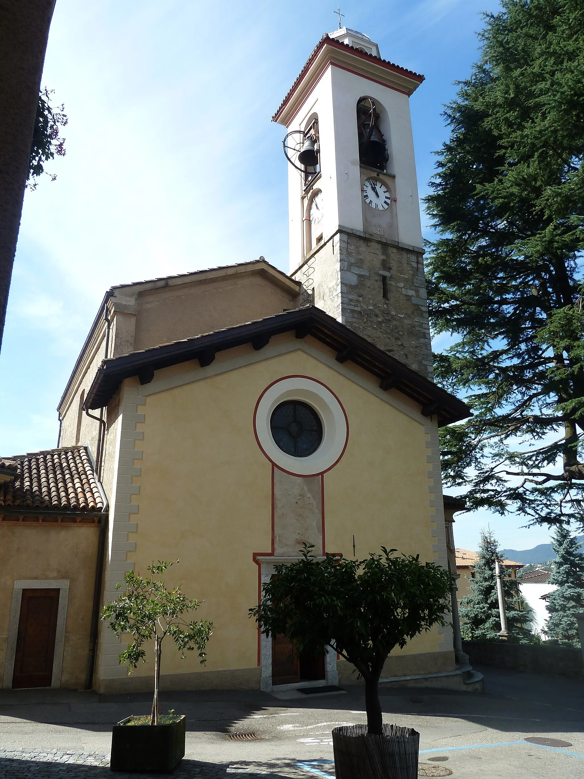 Photo showing: Cadro - Chiesa Sant'Agata