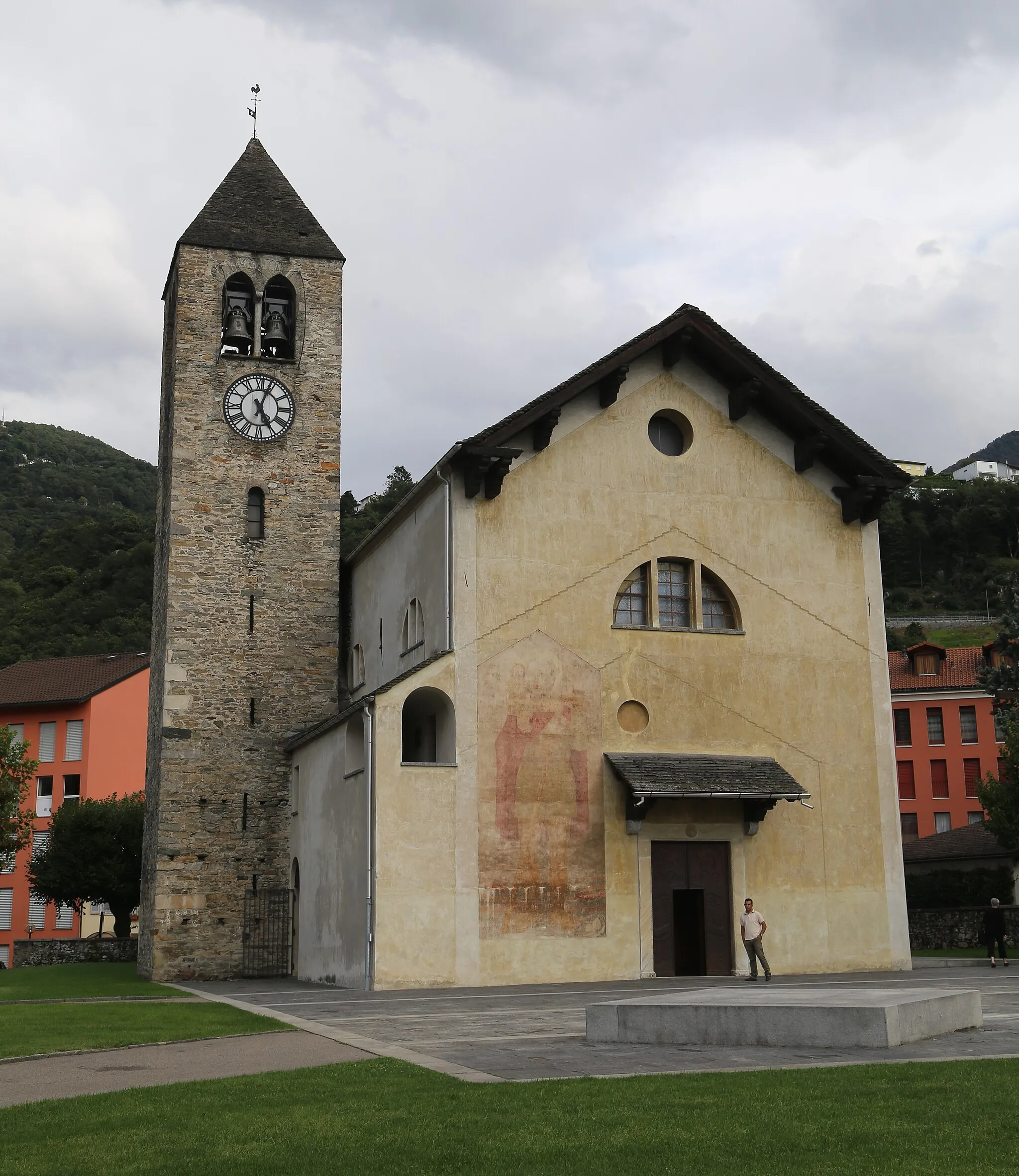 Photo showing: Santa Maria Assunta, Giubiasco, Tessin