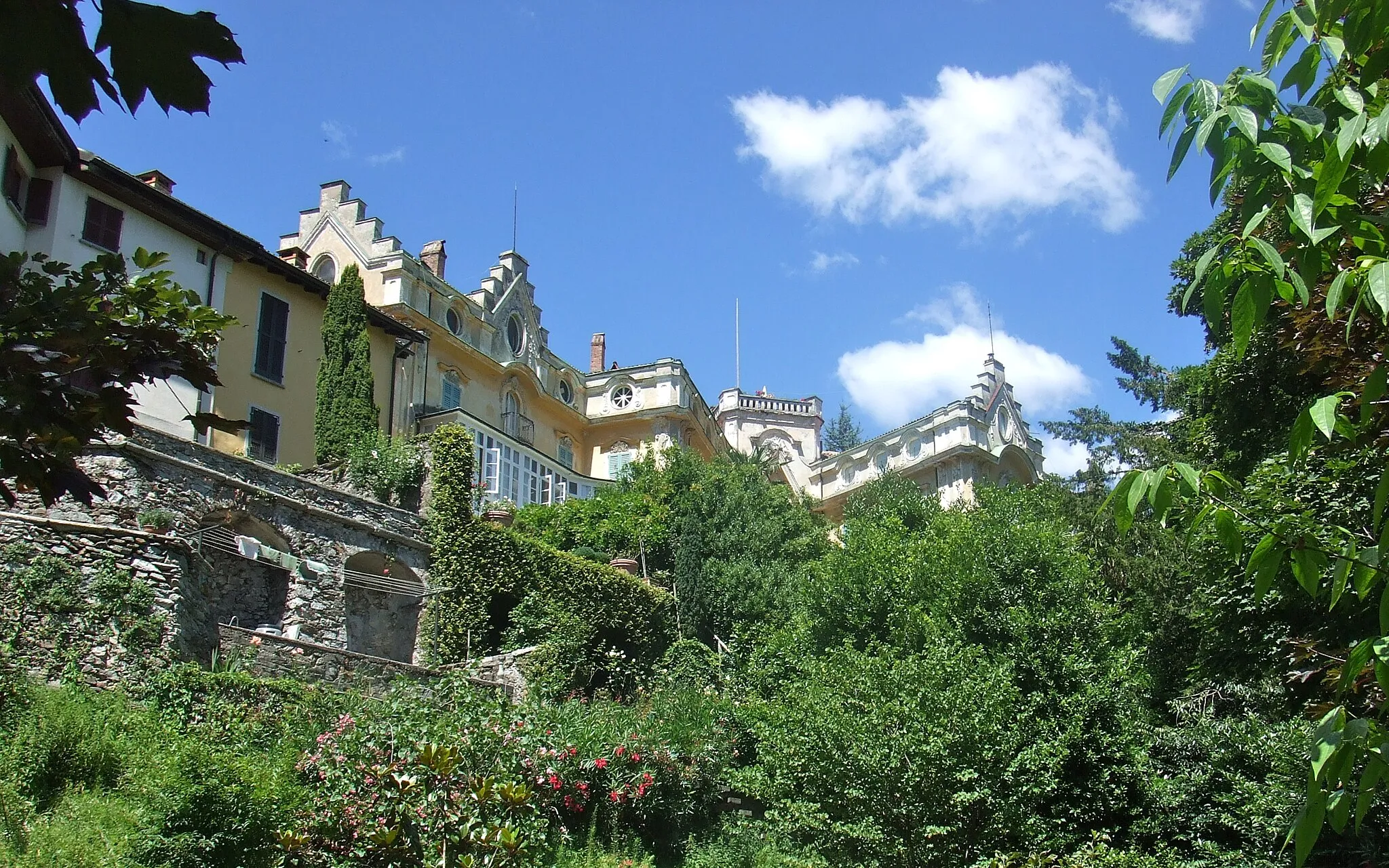 Photo showing: Casa Camuzzi and gardens, Montagnola