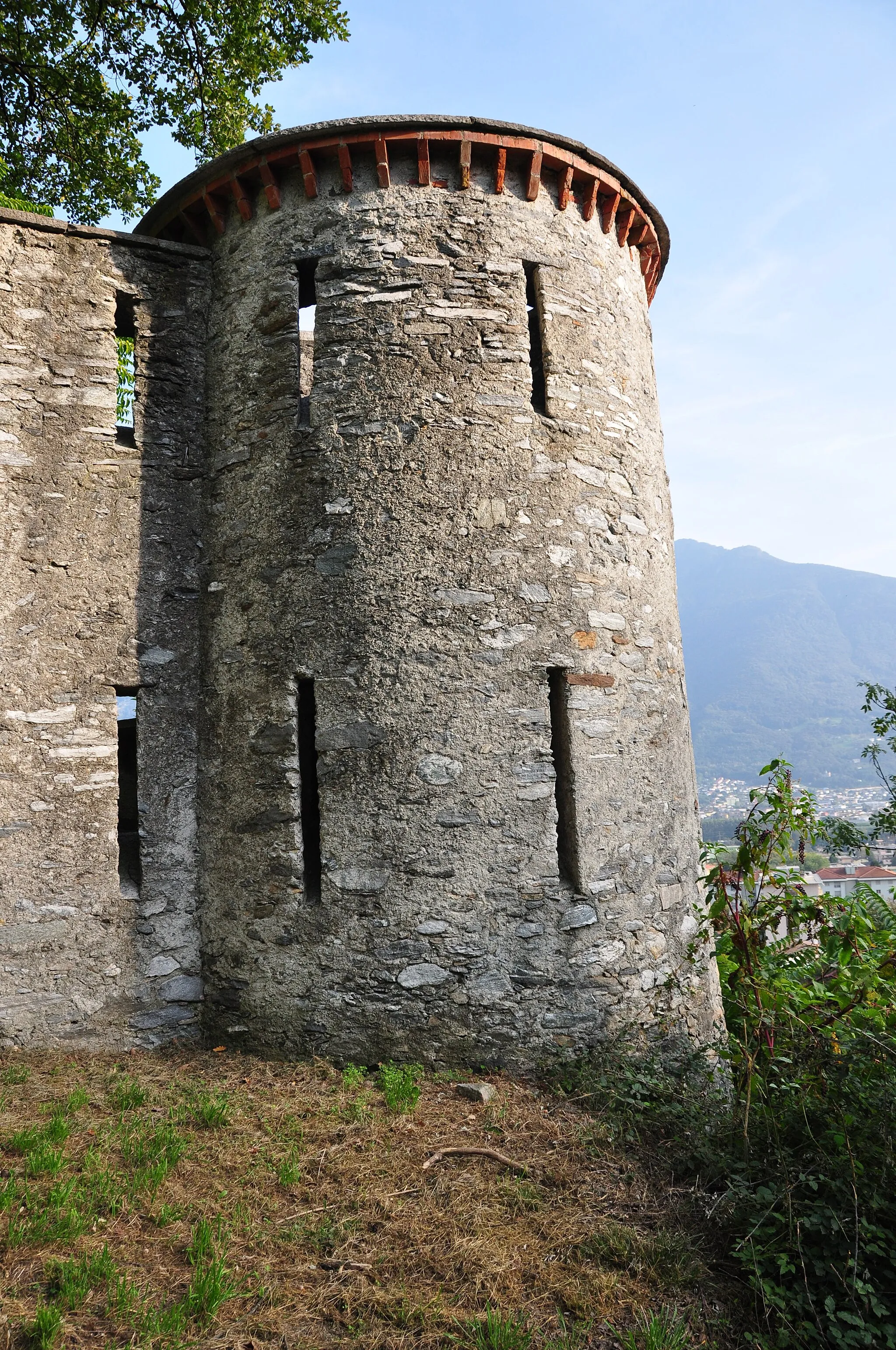 Photo showing: La torre della murata vista dall'esterno.