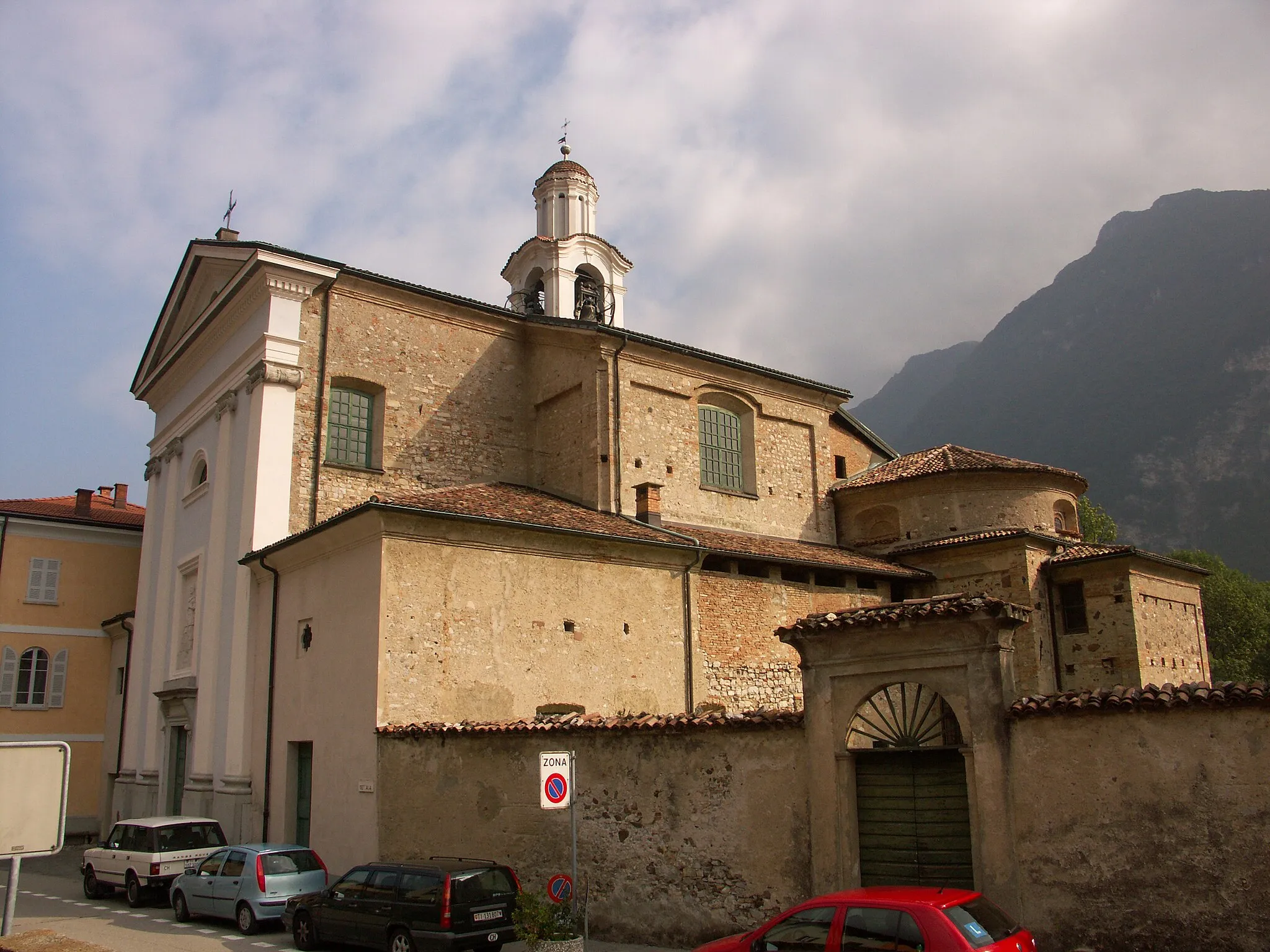 Photo showing: Parisch church of San Vitale. Riva San Vitale, Switzerland