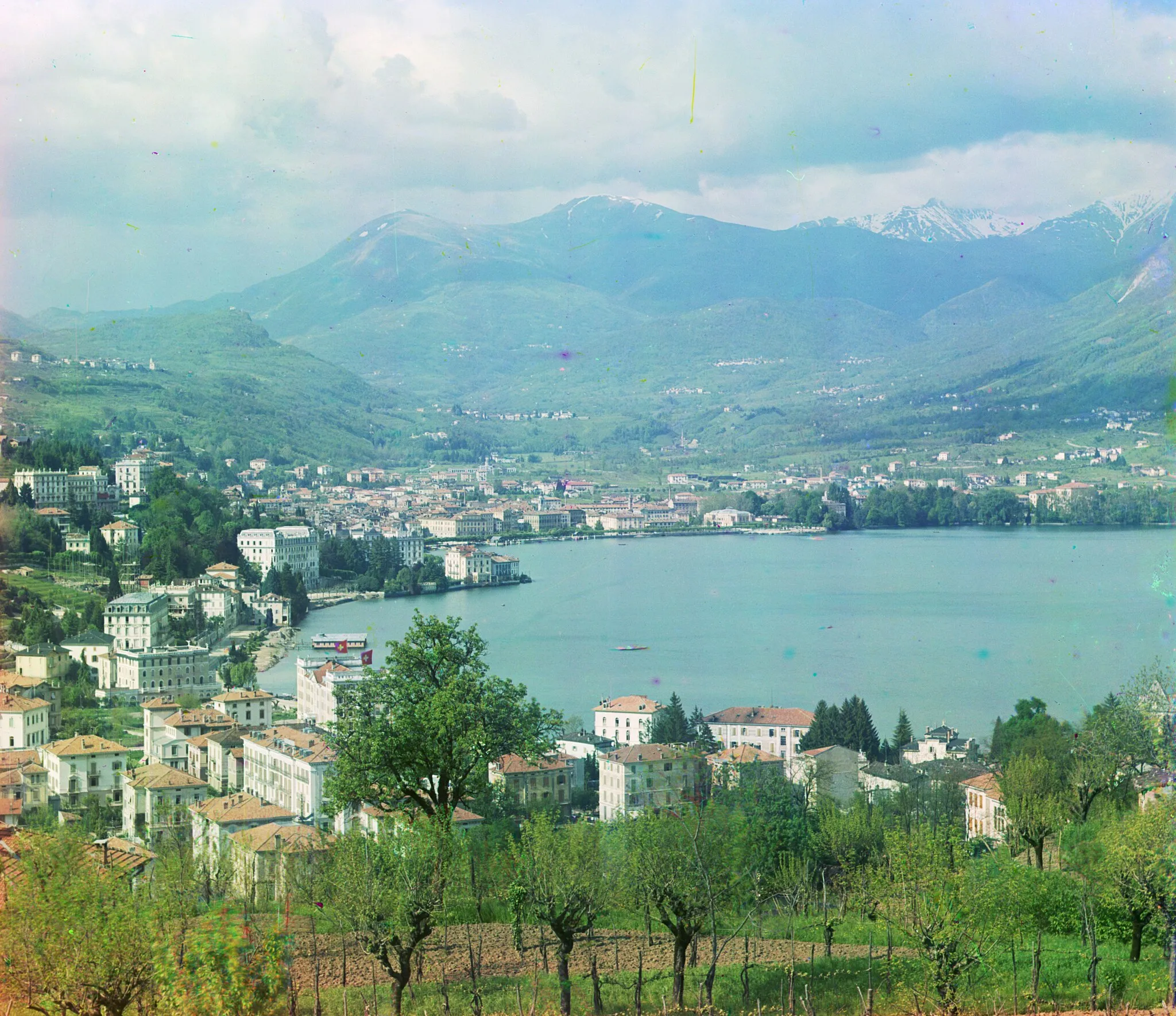 Photo showing: View of Lugano