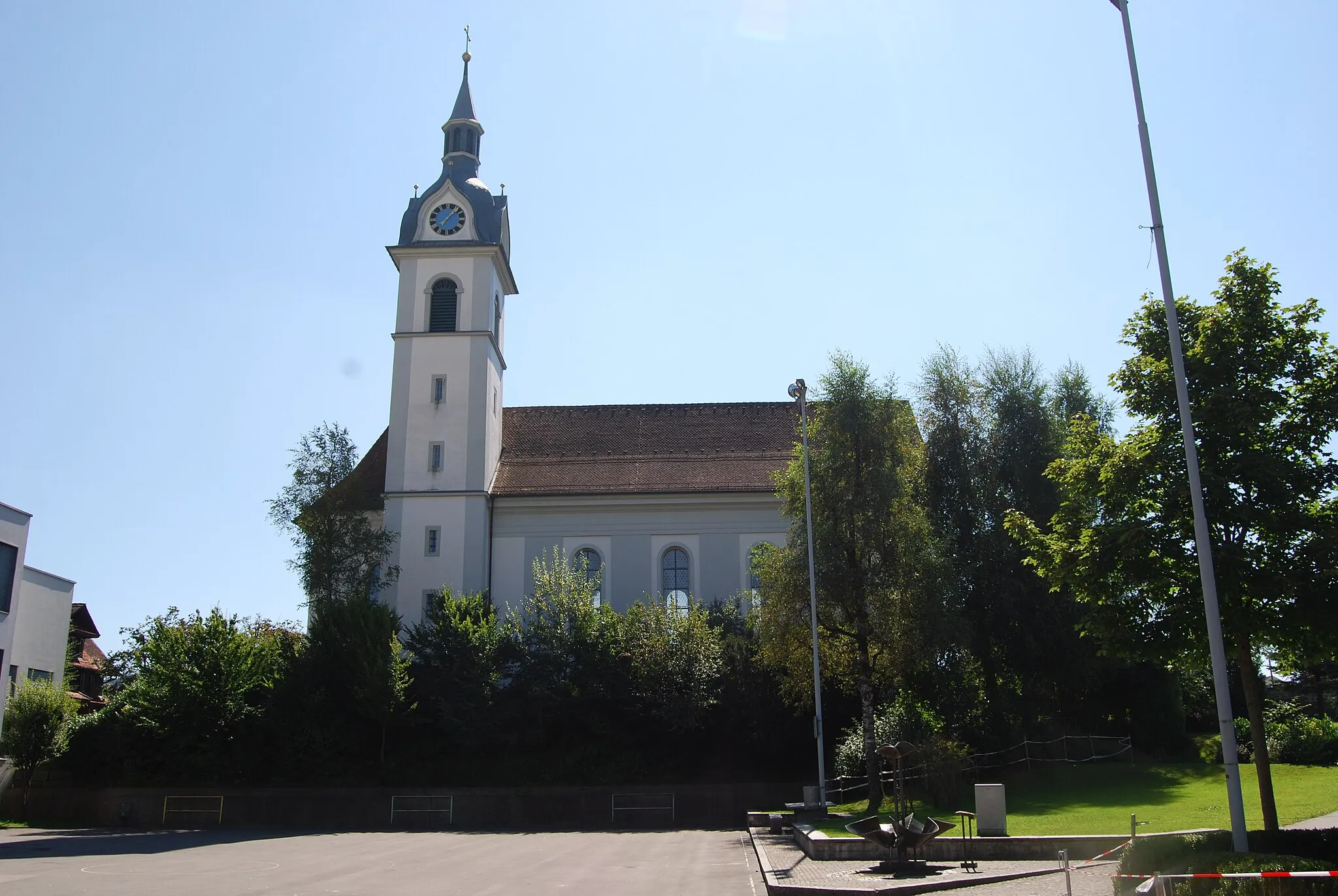 Photo showing: St. Martin Church of Adligenswil, canton of Lucerne, Switzerland