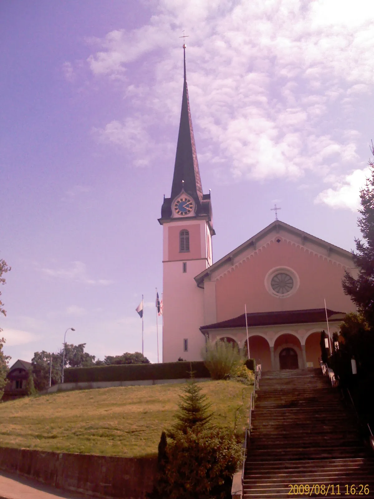 Photo showing: Church of Ballwil, canton of Luzern, Switzerland