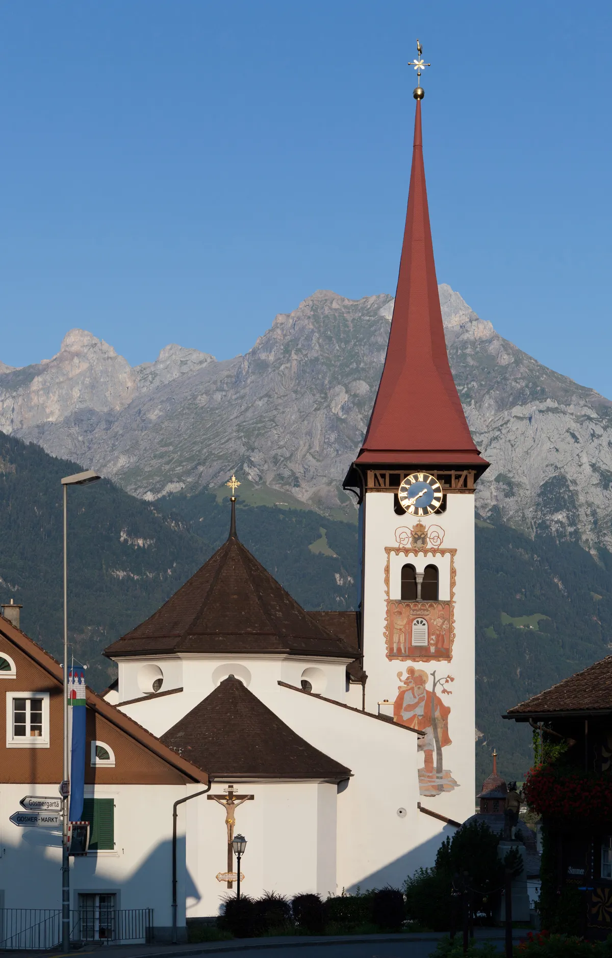 Photo showing: Pfarrkirche St.Peter und Paul in Bürglen, Uri