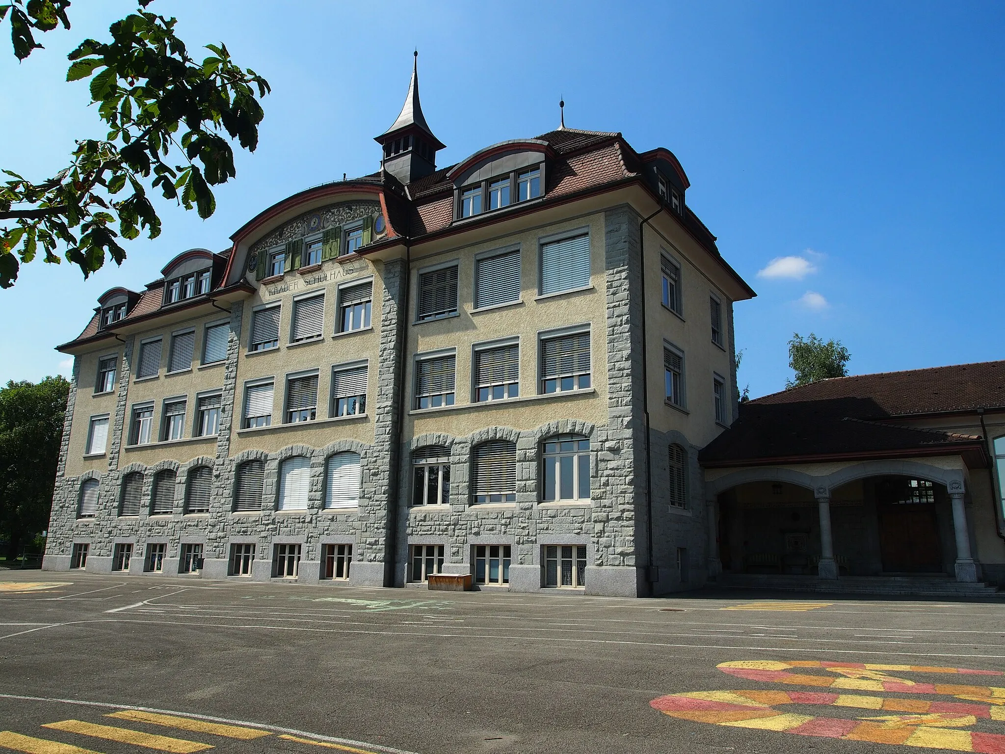 Photo showing: Krauerschulhaus Schulhausstrasse 10 6020 Emmenbrücke