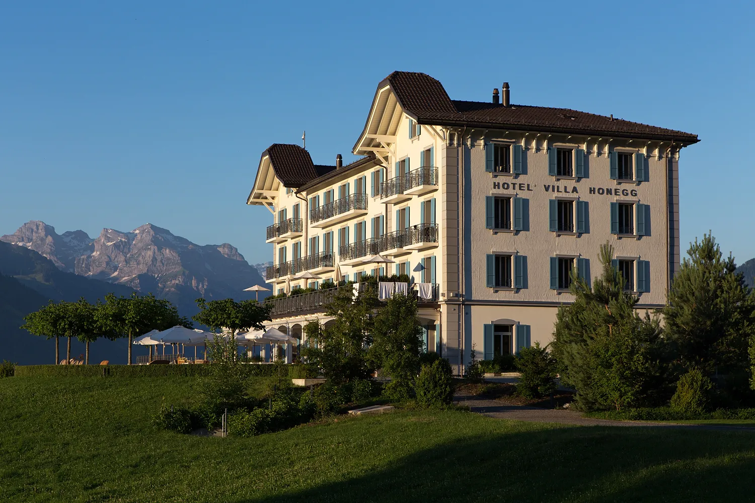 Photo showing: Hotel Villa Honegg in Ennetbürgen (NW)