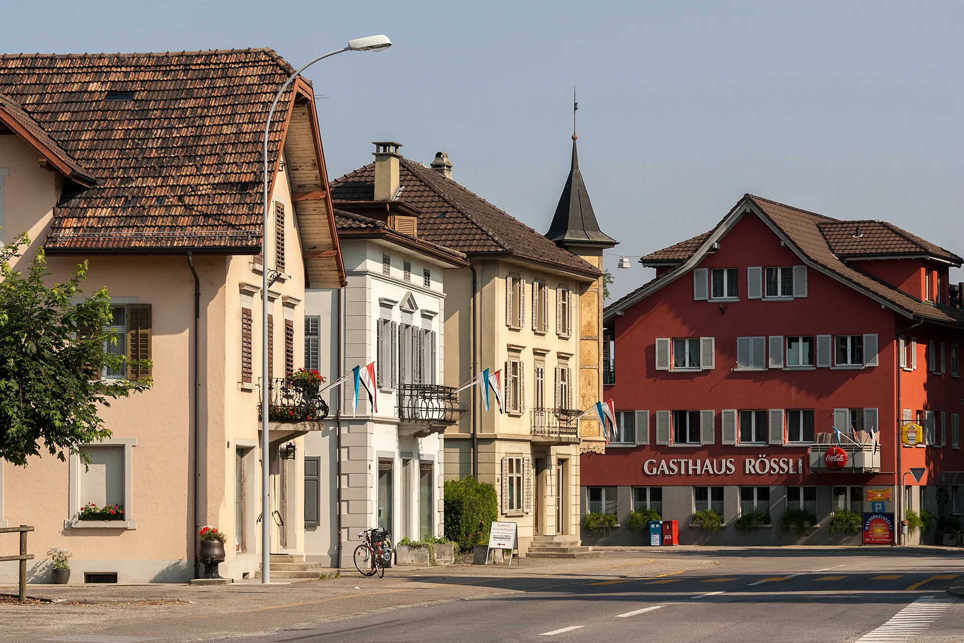 Photo showing: Dorfzentrum von Ettiswil (LU)