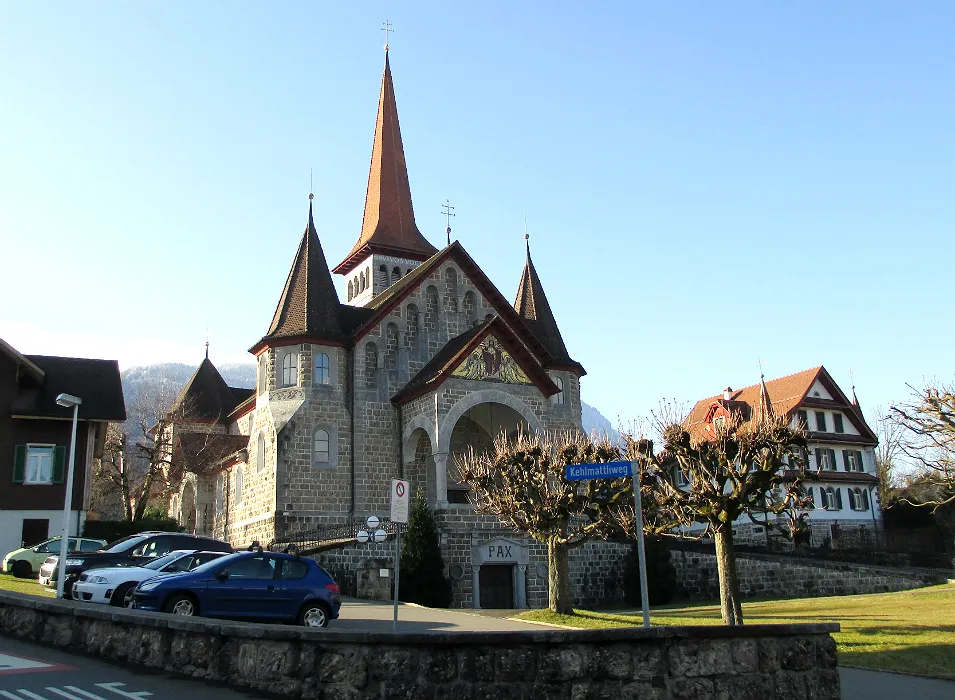 Photo showing: Die Kirche von Goldau SZ