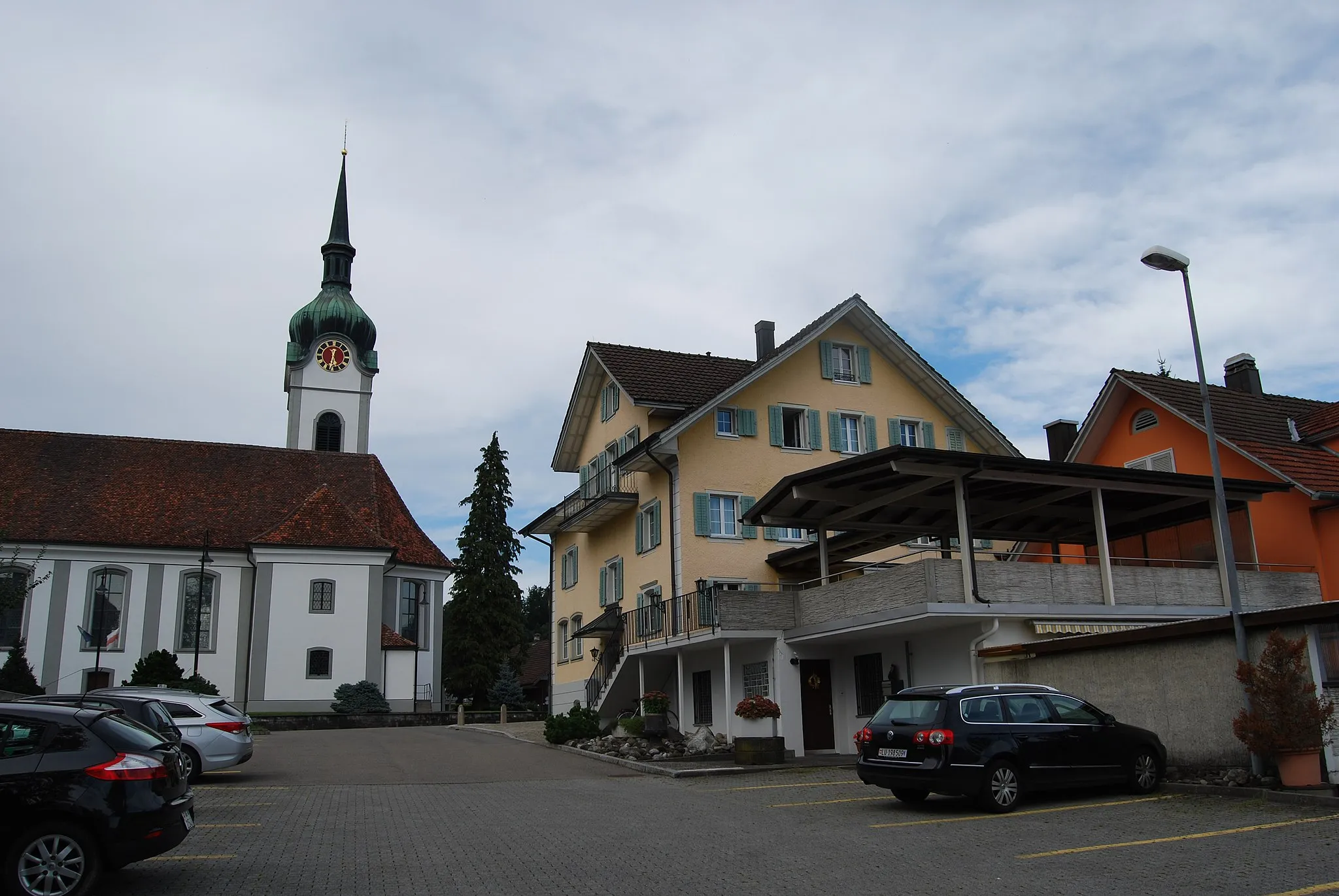Photo showing: Church of Inwil, canton of Lucerne, Switzerland