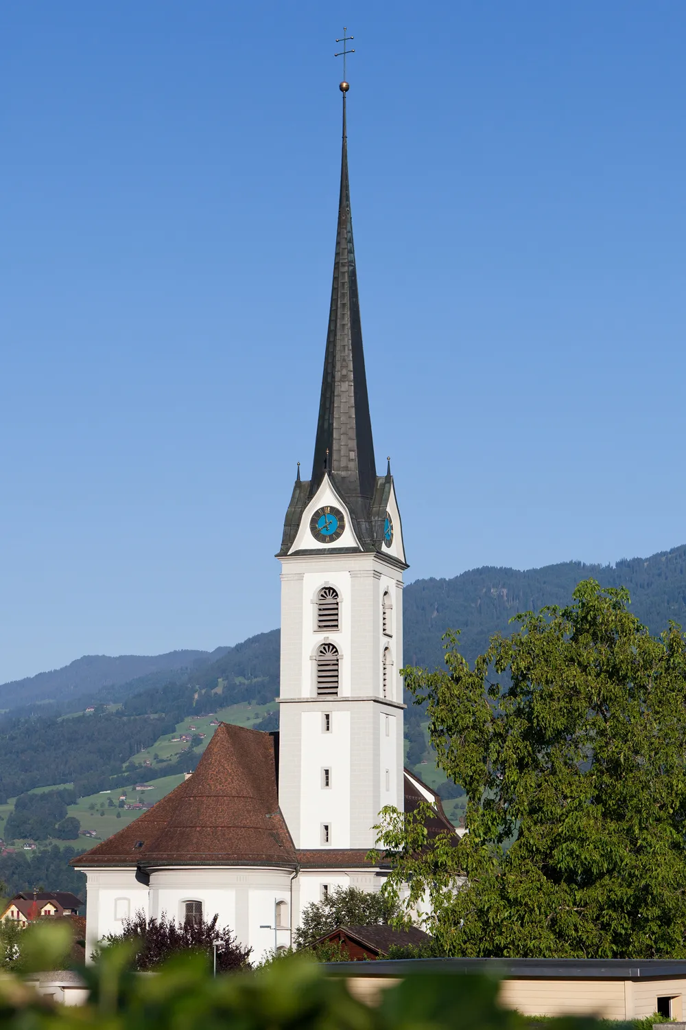 Photo showing: Pfarrkirche St. Gallus in Kerns (OW)