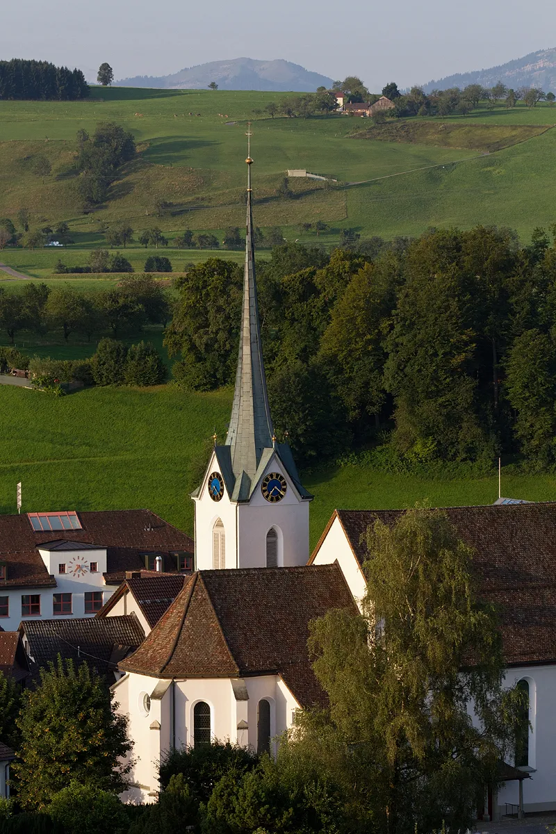 Photo showing: Kirche von Menzingen