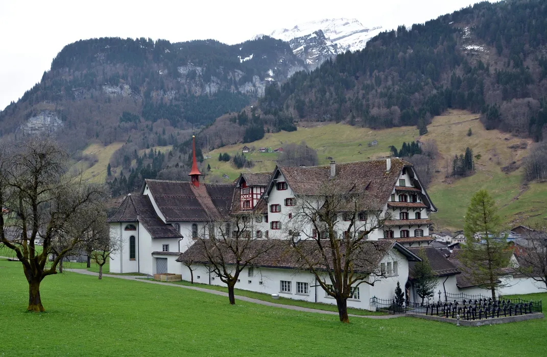 Photo showing: Das Frauenkloster in Muotathal