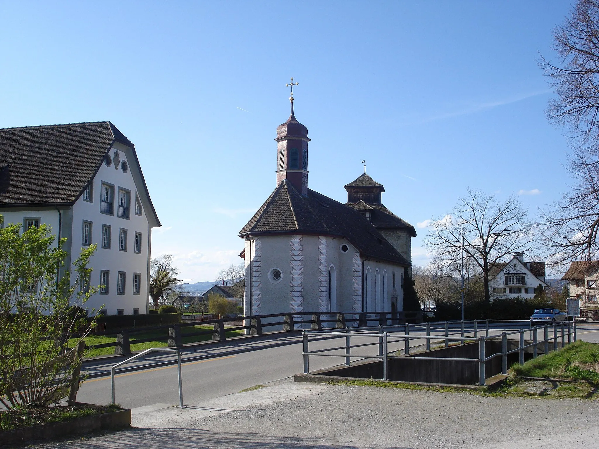 Photo showing: Kapelle der Schlossanlage Pfäffikon SZ