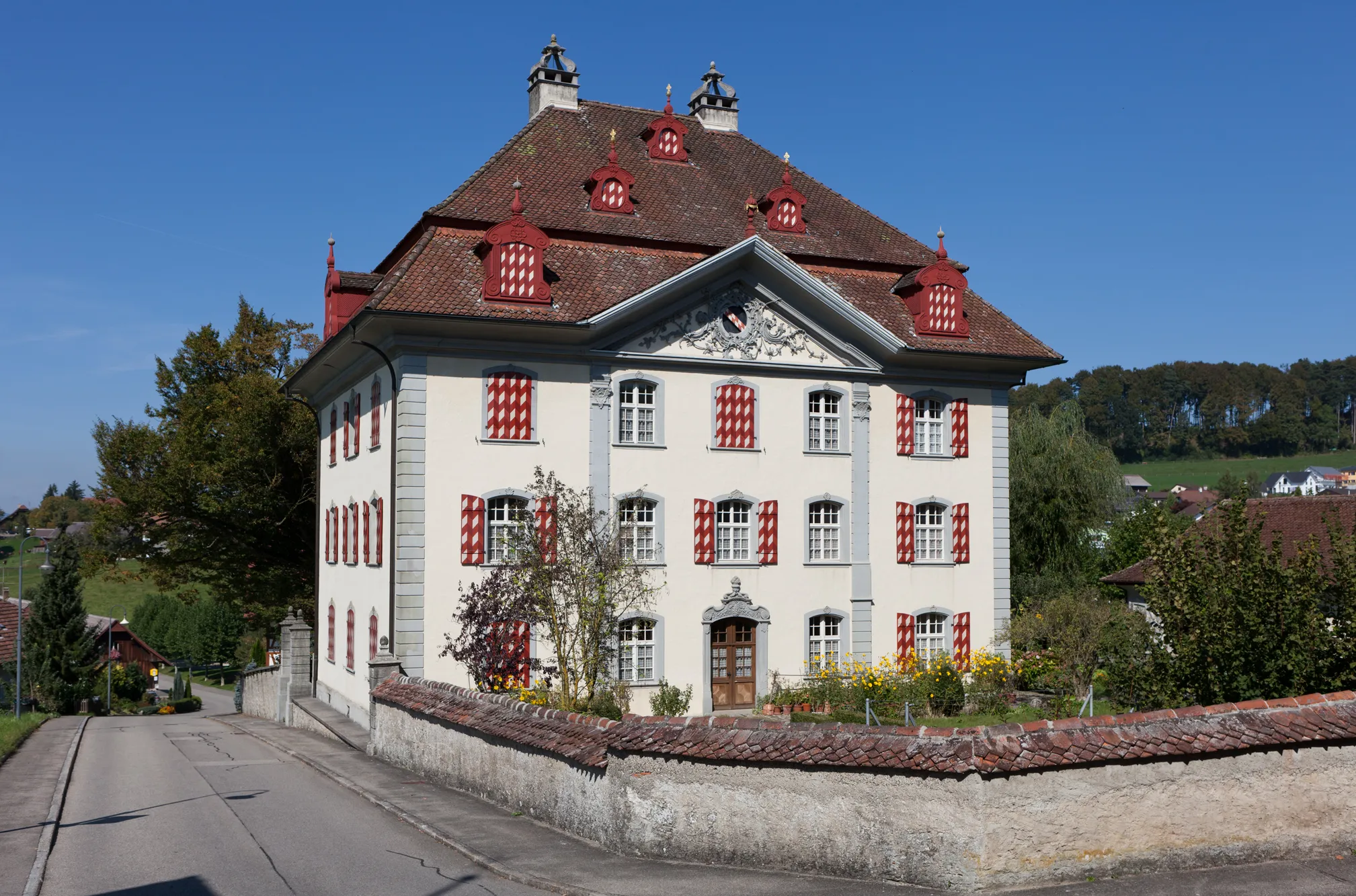 Photo showing: Pfarrhaus in Pfaffnau