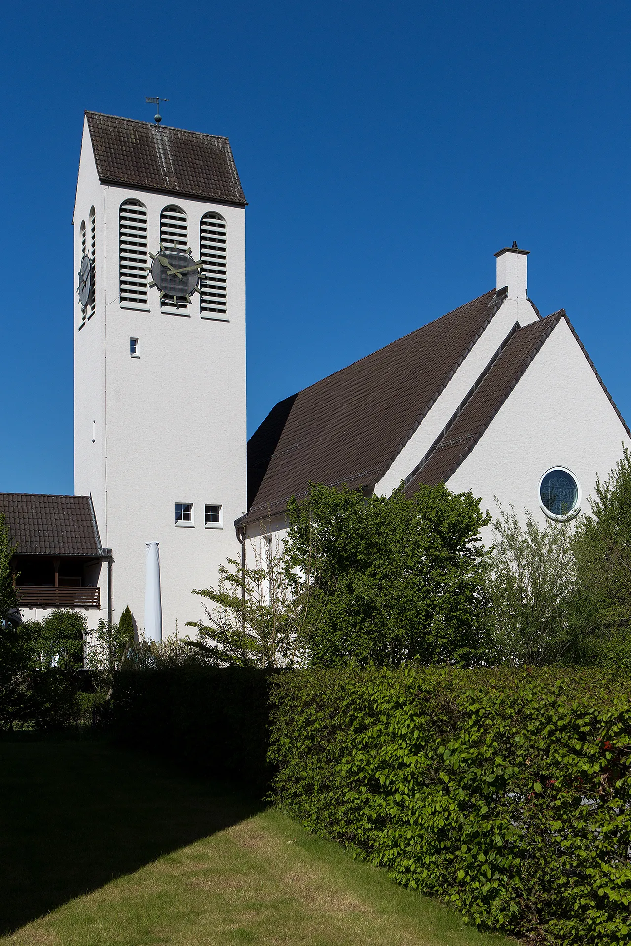Photo showing: Reformierte Kirche in Reiden (LU)