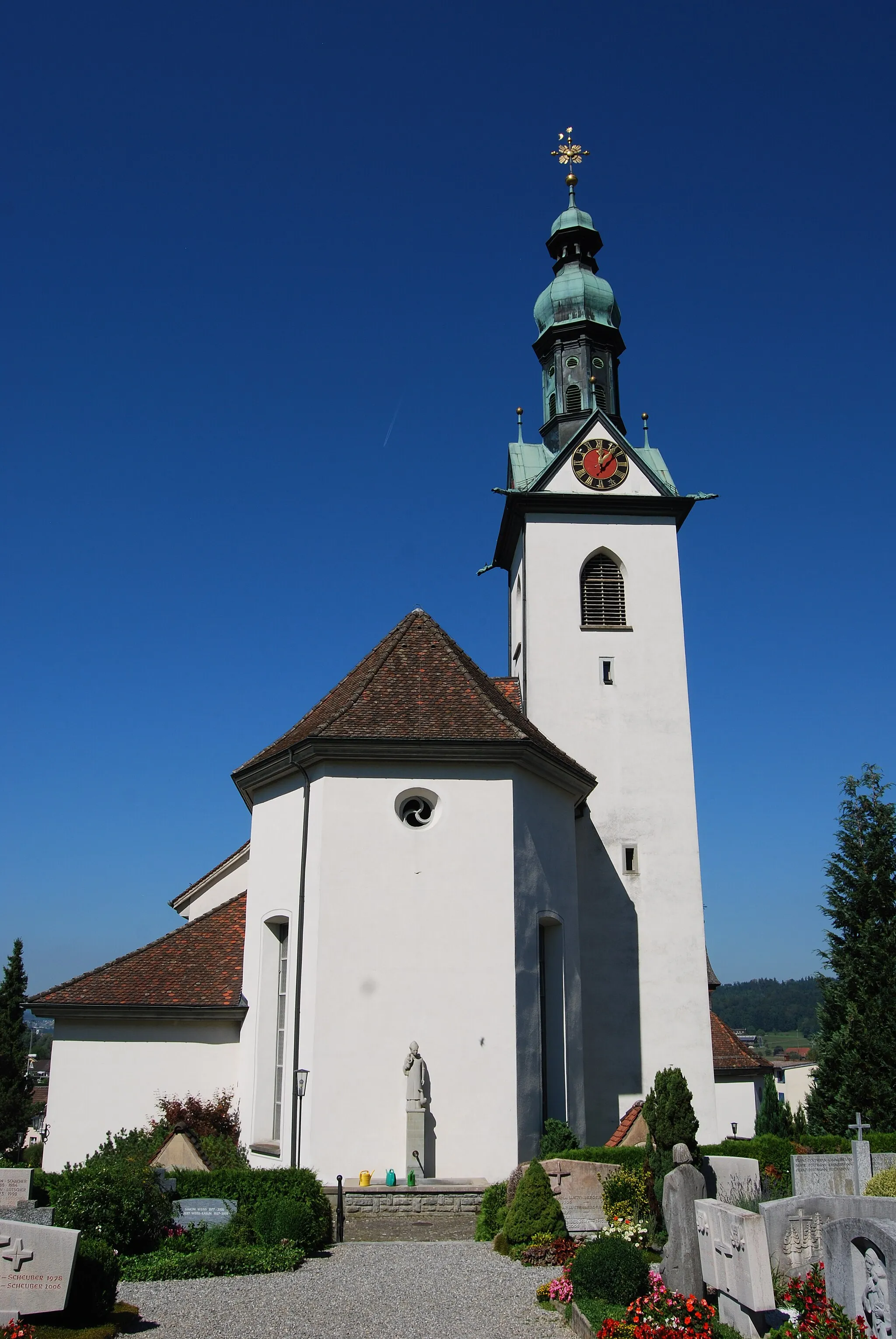 Photo showing: Pastoral church St. Martin Root, canton of Lucerne, Switzerland