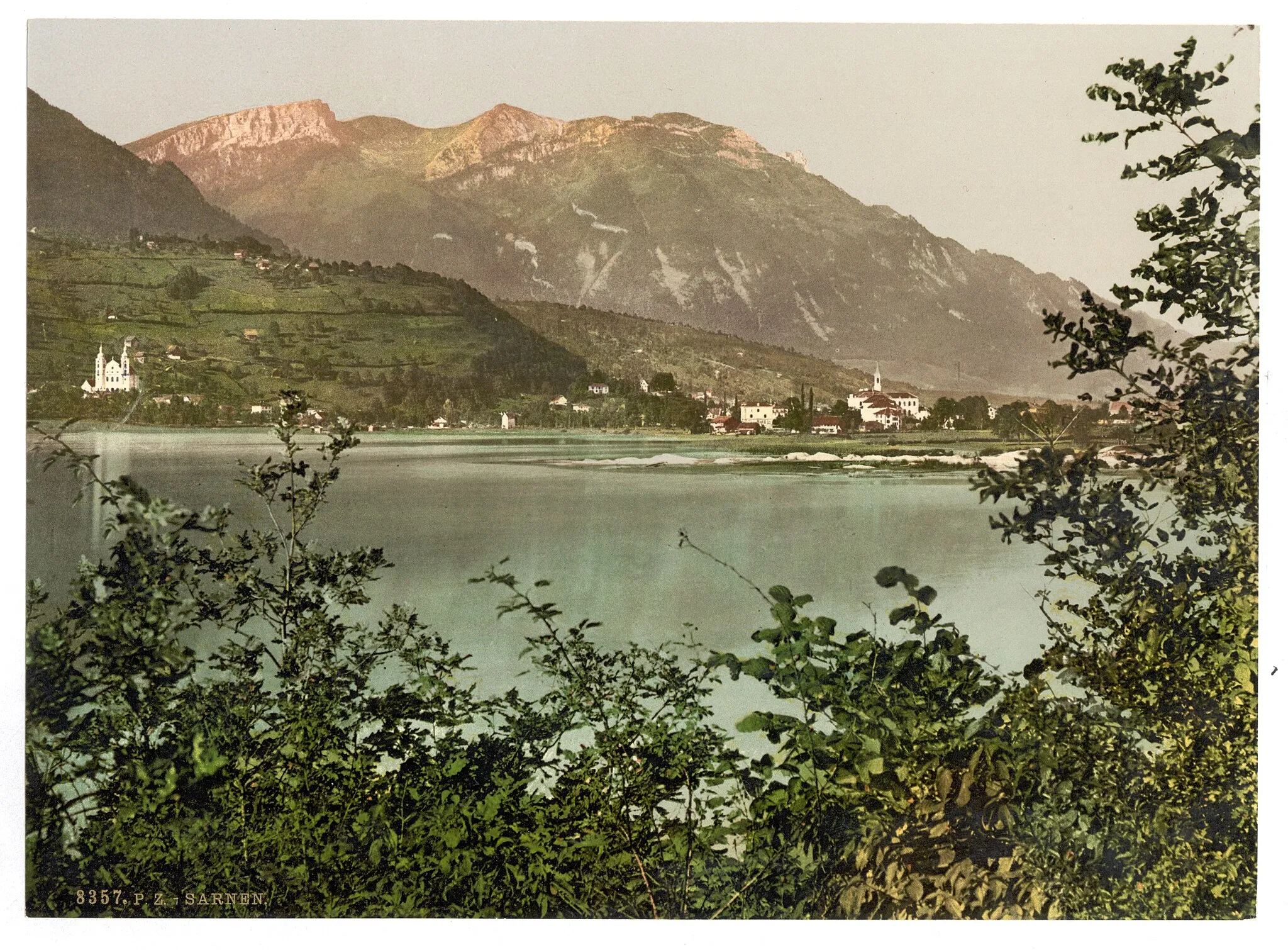 Photo showing: Forms part of: Views of Switzerland in the Photochrom print collection.; Print no. "8357".; Title devised by Library staff.