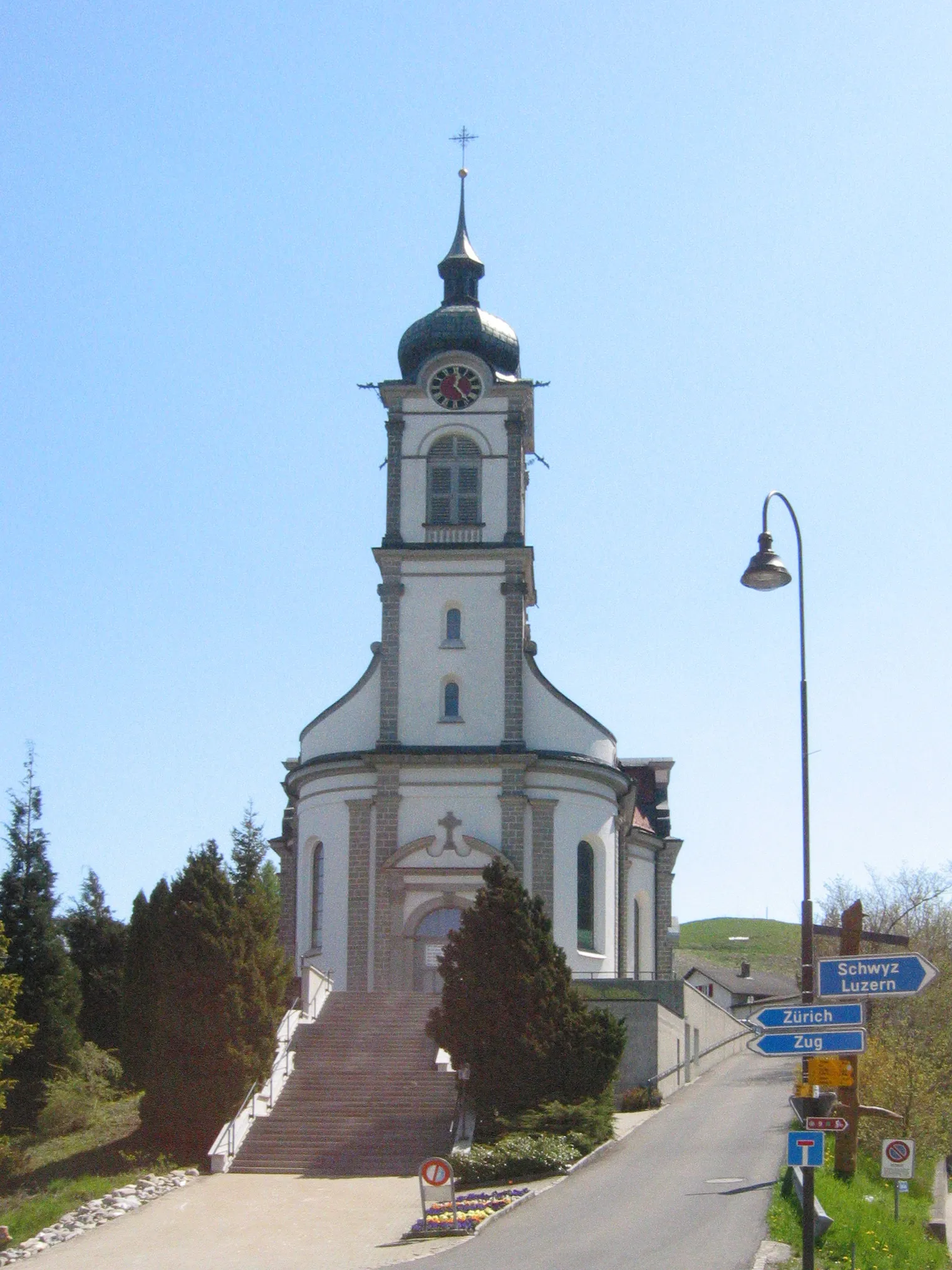 Photo showing: Kirche Schindellegi