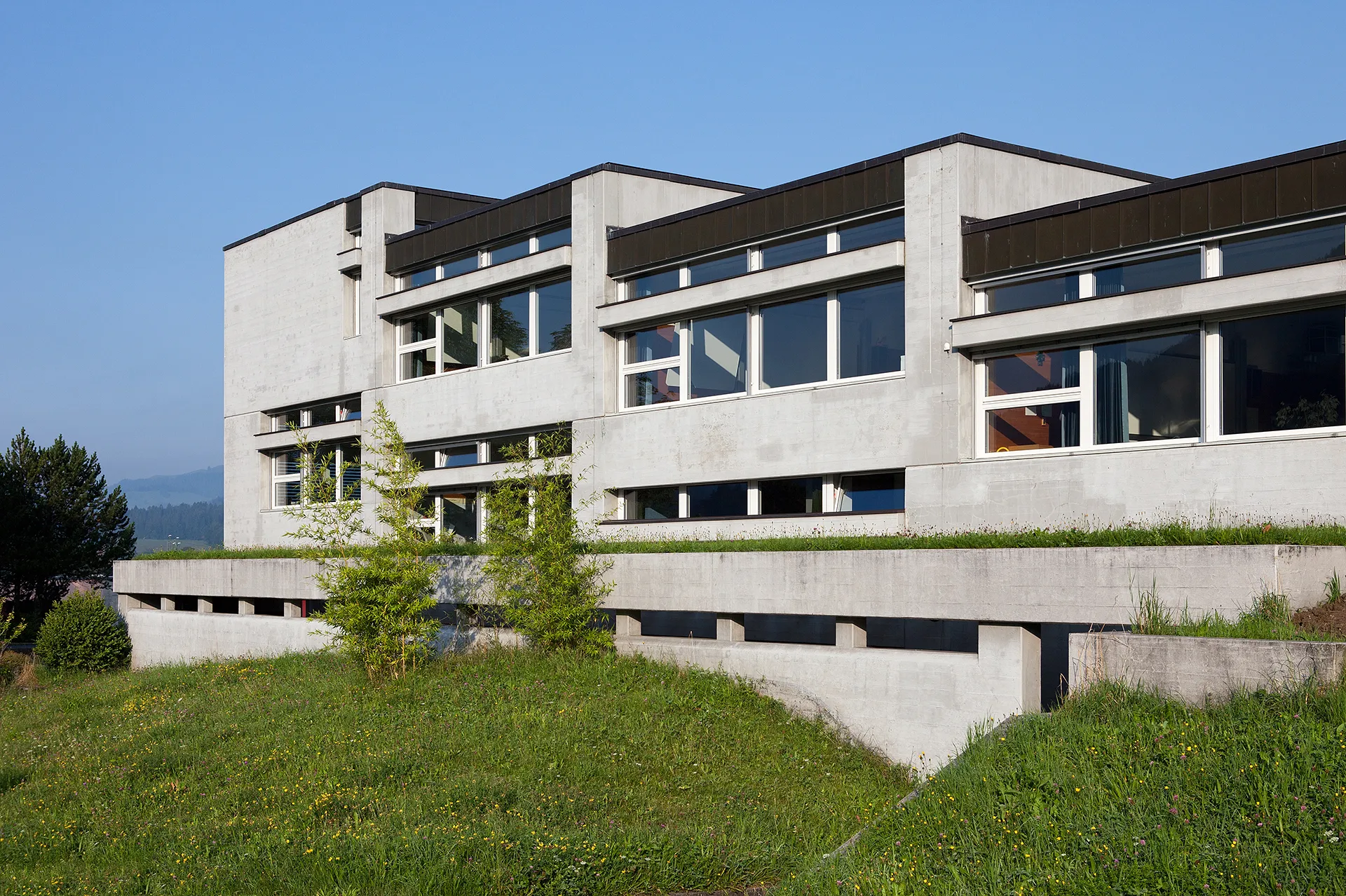 Photo showing: Kantonsschule und Gymnasium in Schüpfheim (LU)