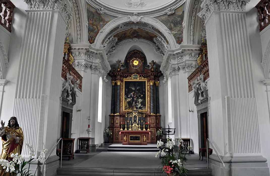 Photo showing: Seedorf, Klosterkirche St. Lazarus