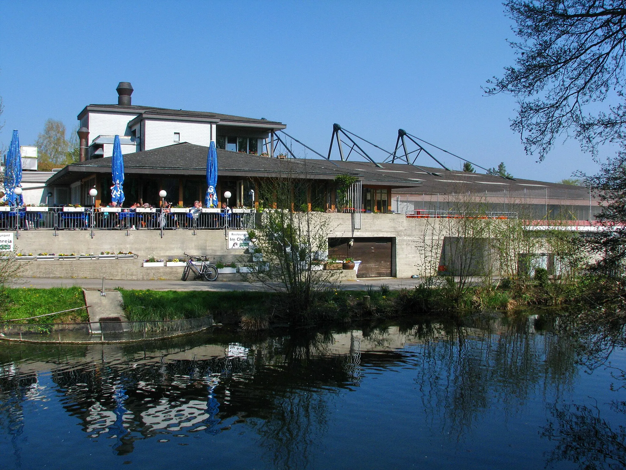 Photo showing: Glatt river in Dübendorf