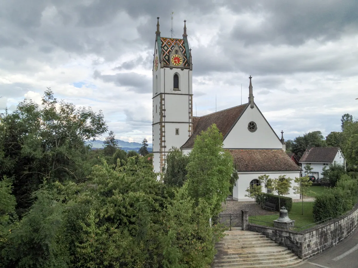 Photo showing: Protestant Church in Maur, Kanton of Zurich, Switzerland
