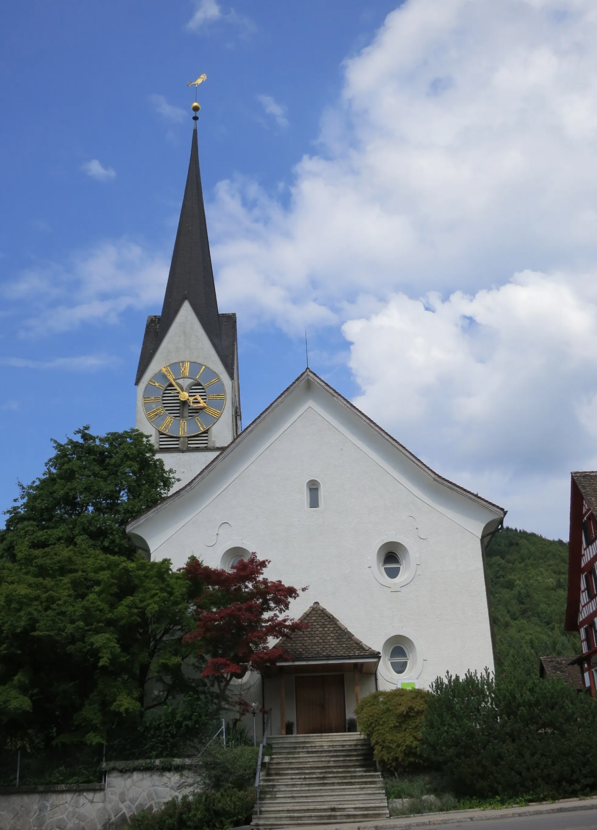 Photo showing: Kirche, Hausen am Albis ZH, Schweiz
