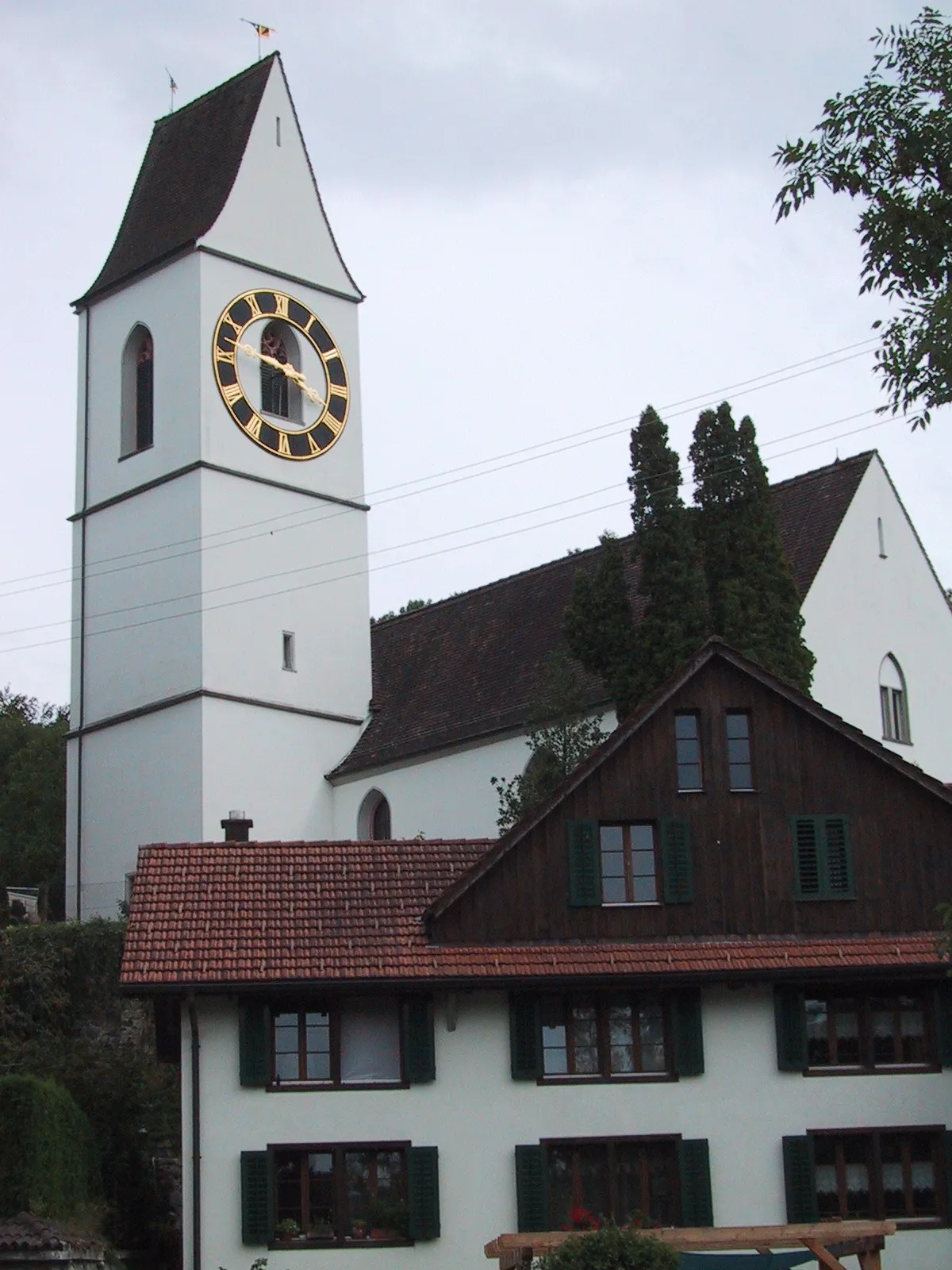 Photo showing: Kirche von Hedingen, Kanton Zürich