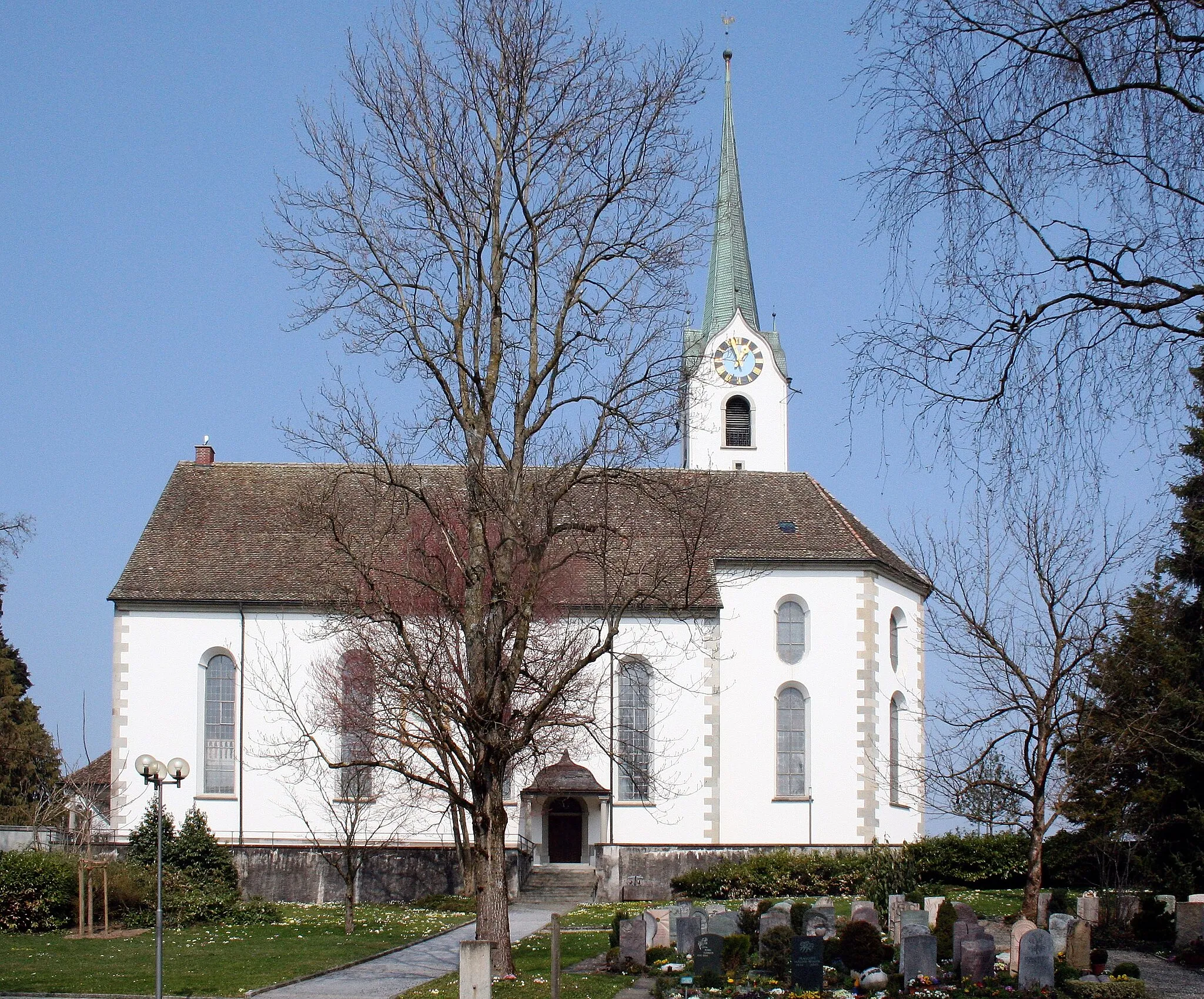 Photo showing: ref. Kirche Hombrechtikon