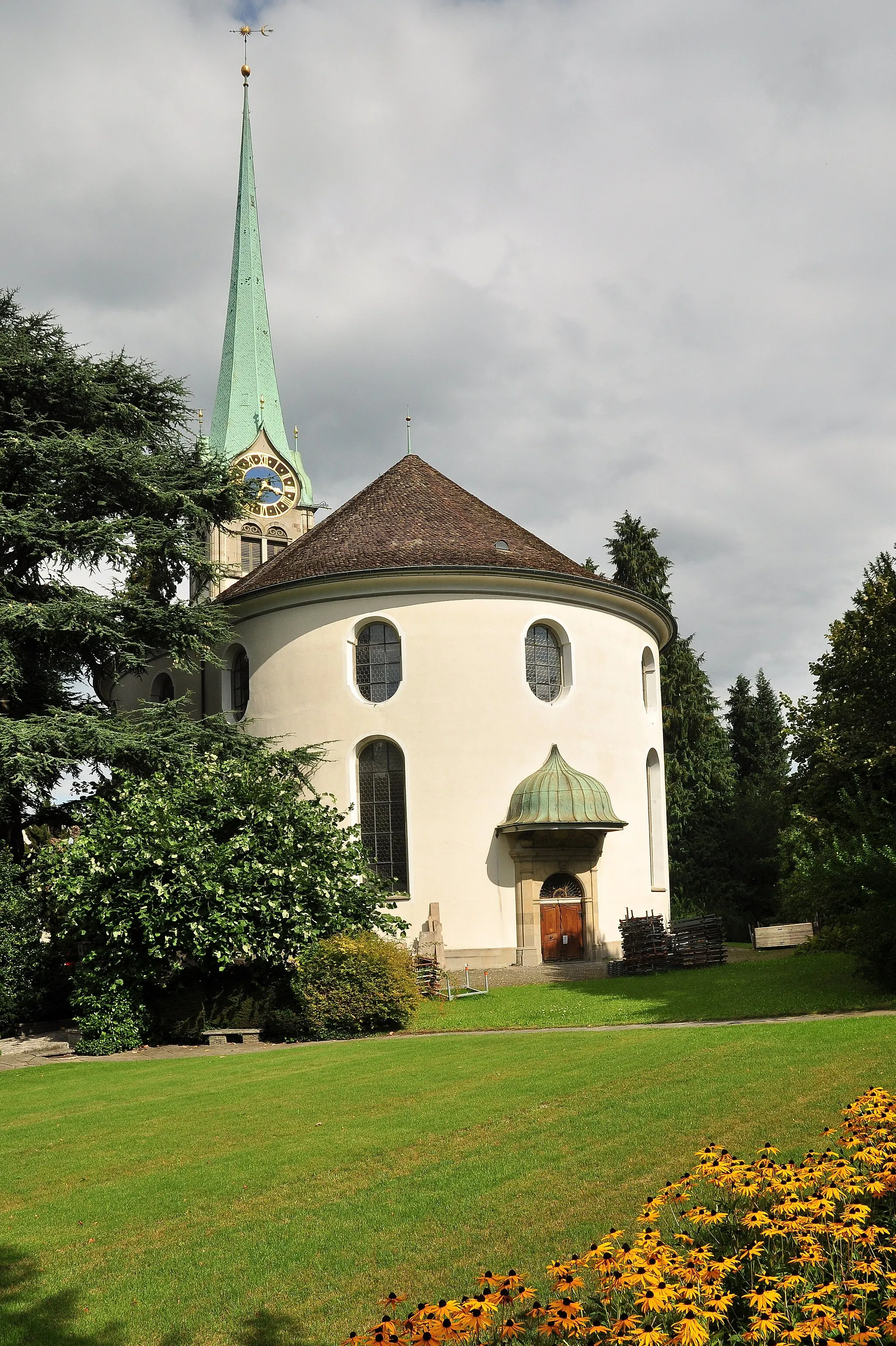Photo showing: Reformierte Kirche, Kirchstrasse in Horgen (Switzerland)