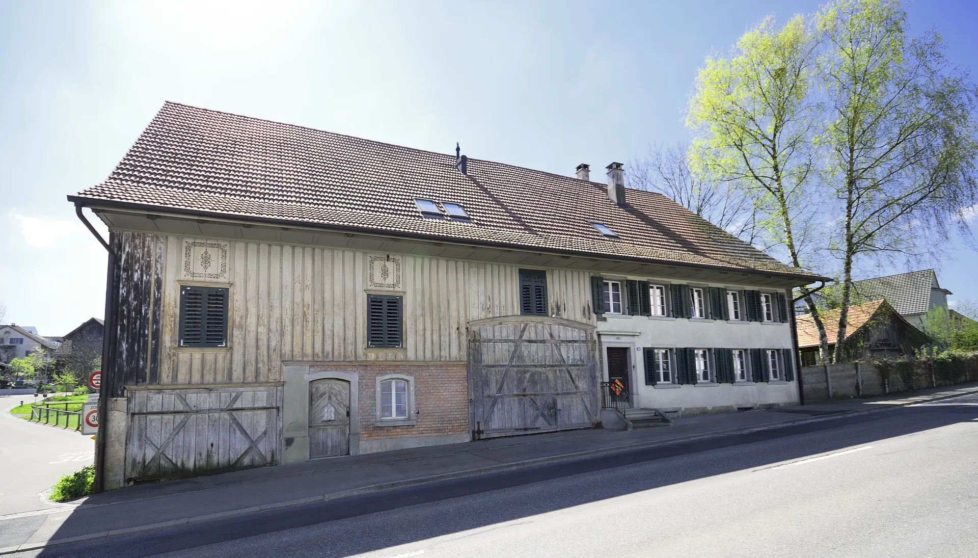 Photo showing: Ehemaliges Bauernhaus, ID 17401091