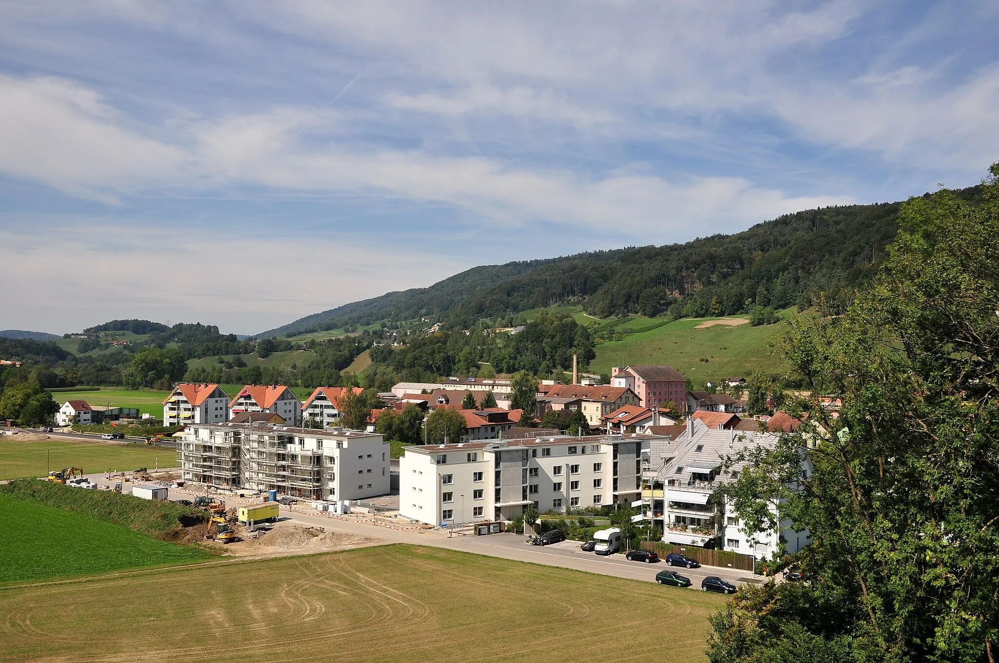 Photo showing: Tösstal in Pfungen (Switzerland)