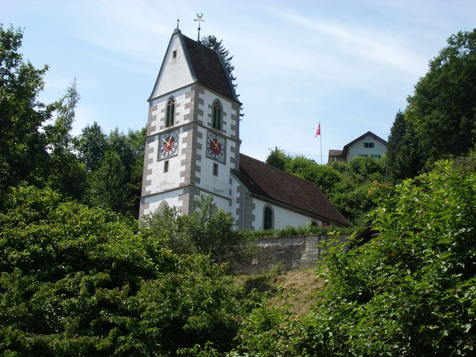 Photo showing: Church, Rorbas ZH, Switzerland
