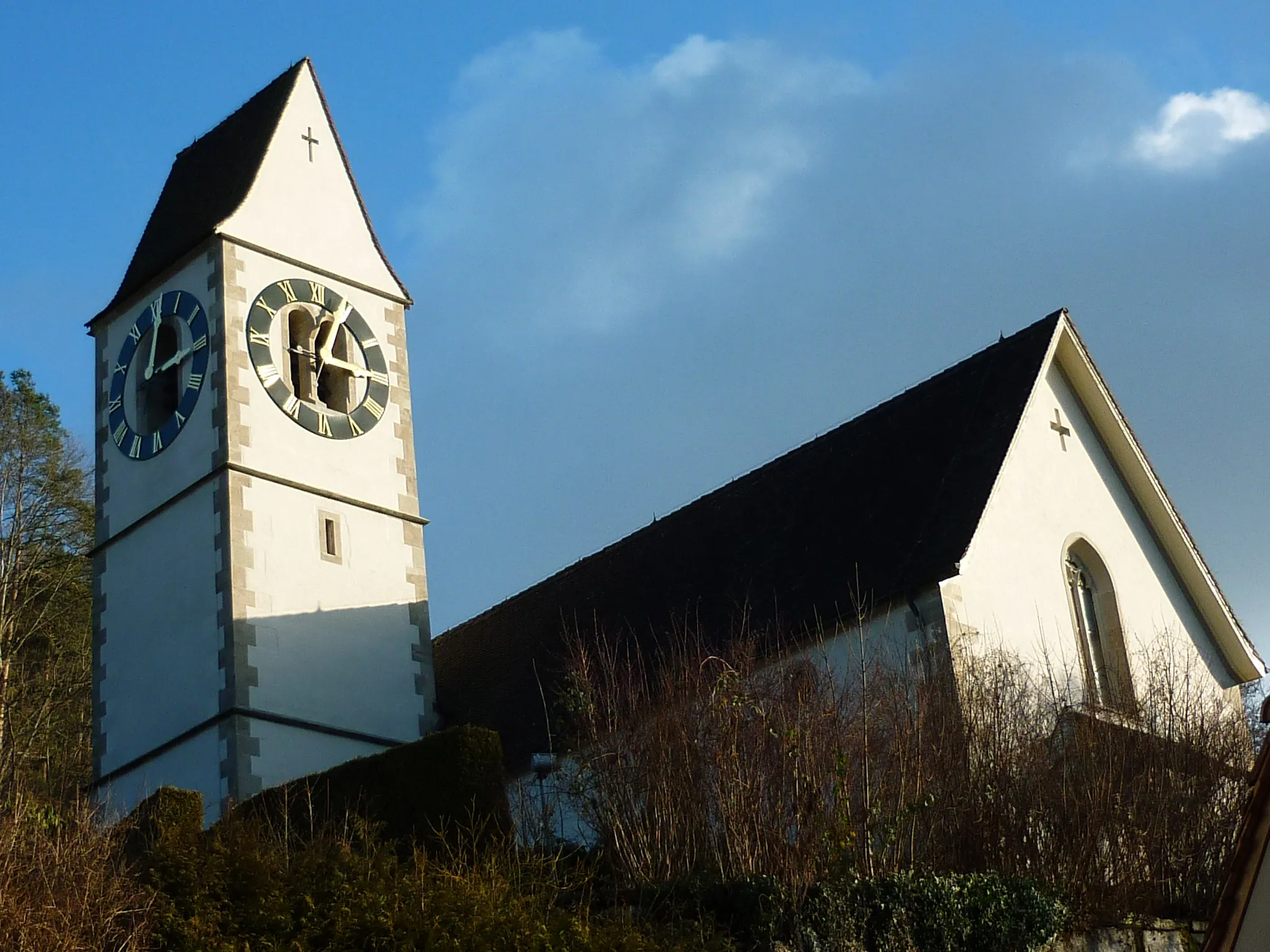 Photo showing: Reformierte Kirche, Stallikon ZH, Schweiz