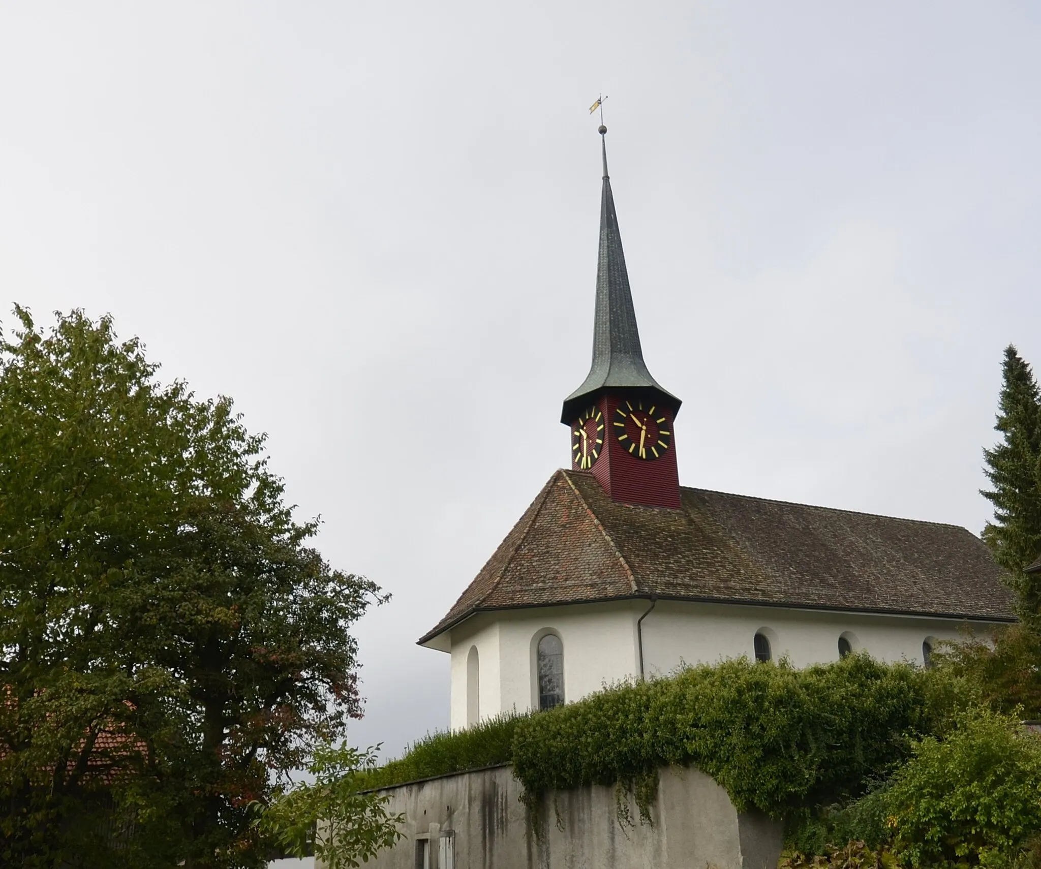 Photo showing: Reformierte Kirche Volketswil, ID 19900276