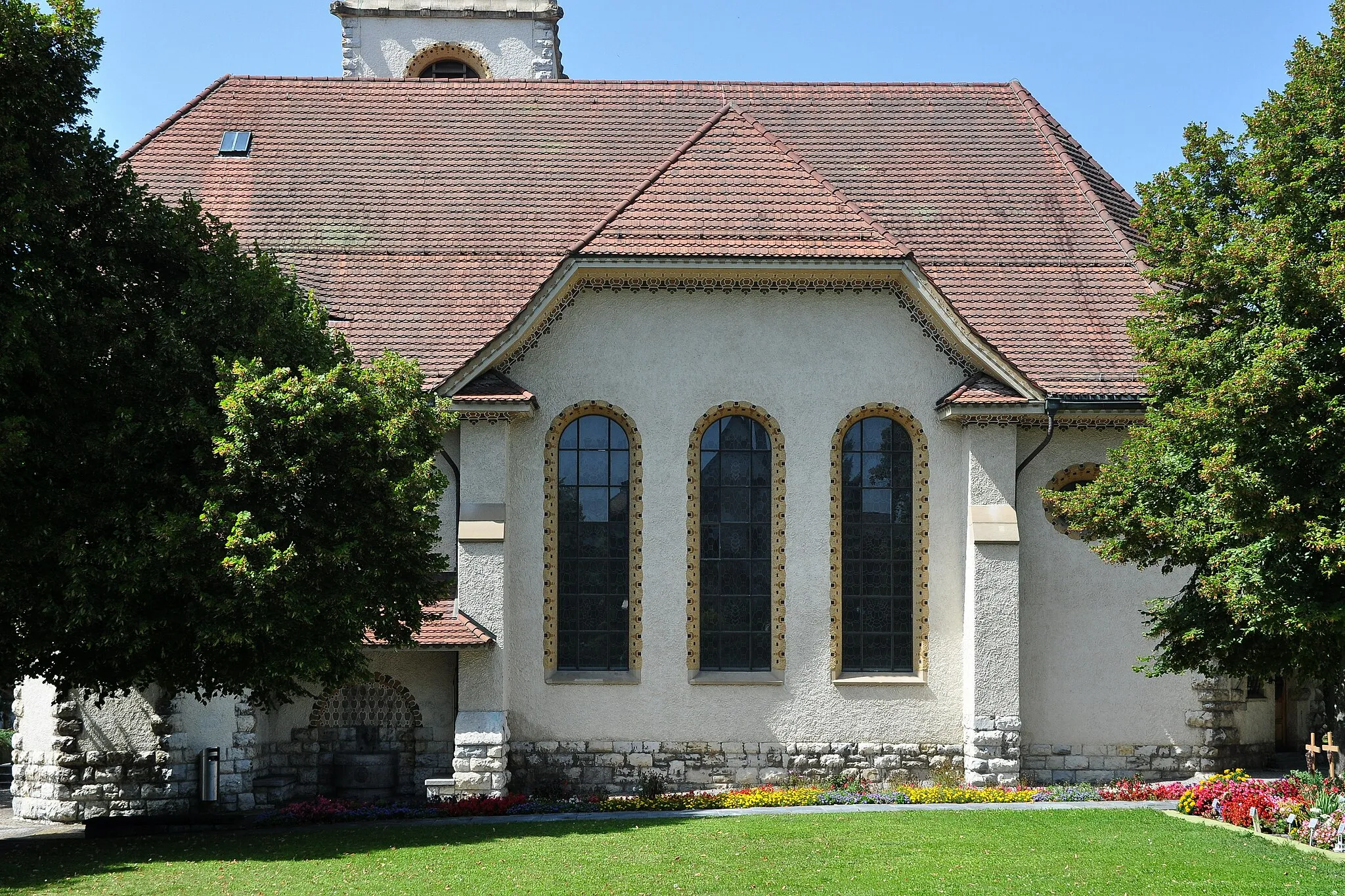 Photo showing: Reformierte Kirche in Wallisellen (Switzerland)