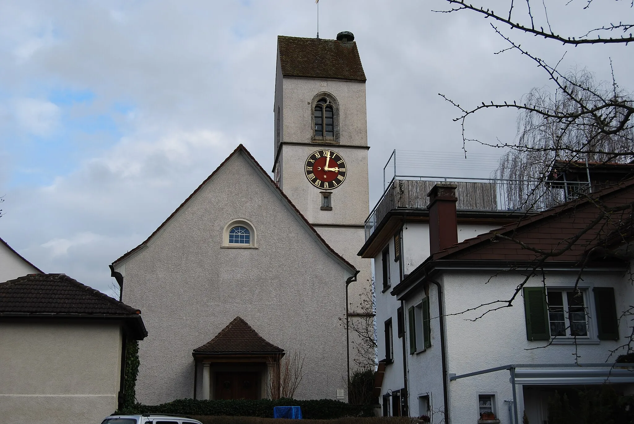 Photo showing: Church of Wiesendangen, canton of Zürich, Switzerland