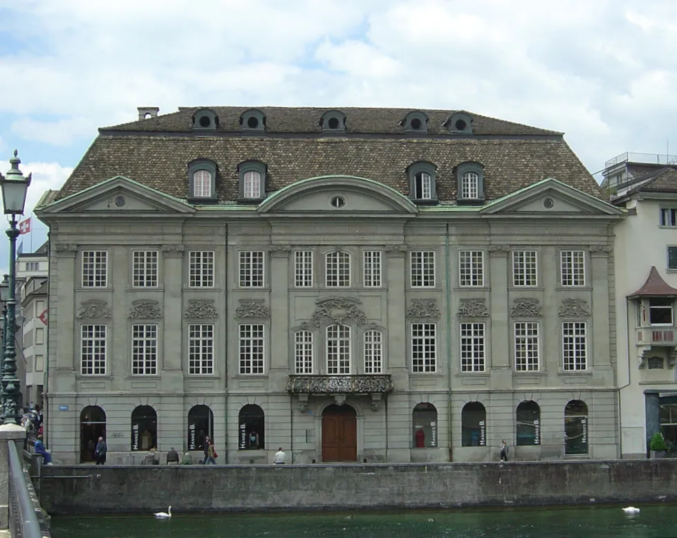 Photo showing: Zunfthaus zur Meisen in Zürich