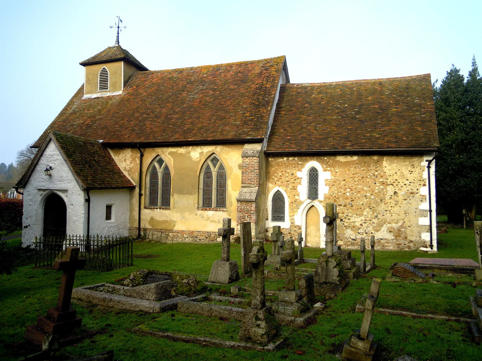 Photo showing: St Mary's Church, Letchworth in Hertfordshire
