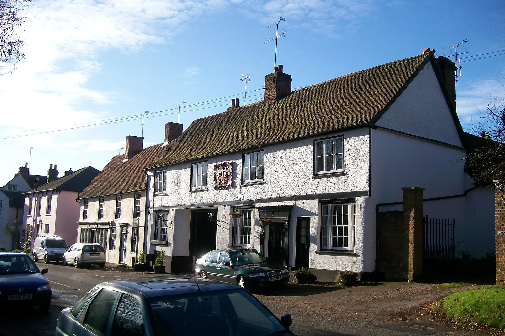 Photo showing: The Red Lion in Much Hadham