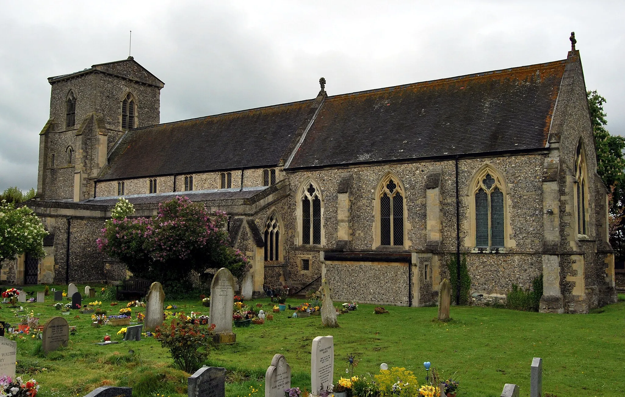 Photo showing: Church of England parish church of St Andrew, Chinnor, Oxfordshire