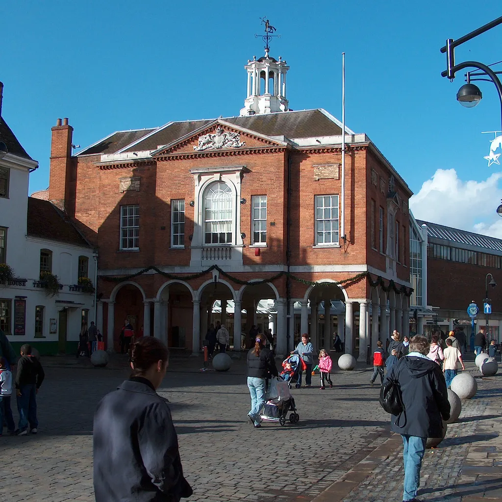 Photo showing: The Guildhall in High Wycombe, England.