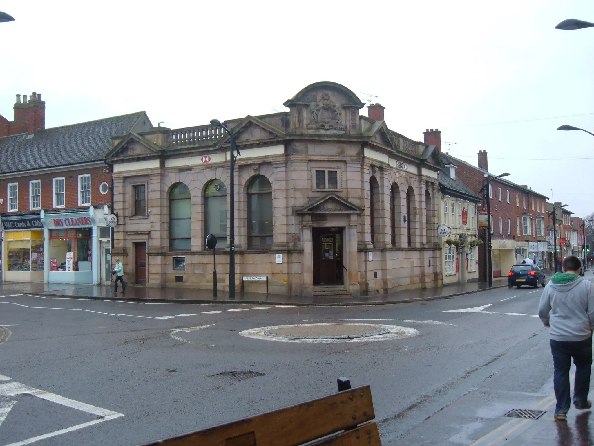 Photo showing: HSBC Bank, Newport Pagnell High Street