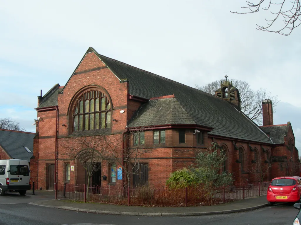Photo showing: Photograph of the former Roman Catholic Church, Winwick Hospital